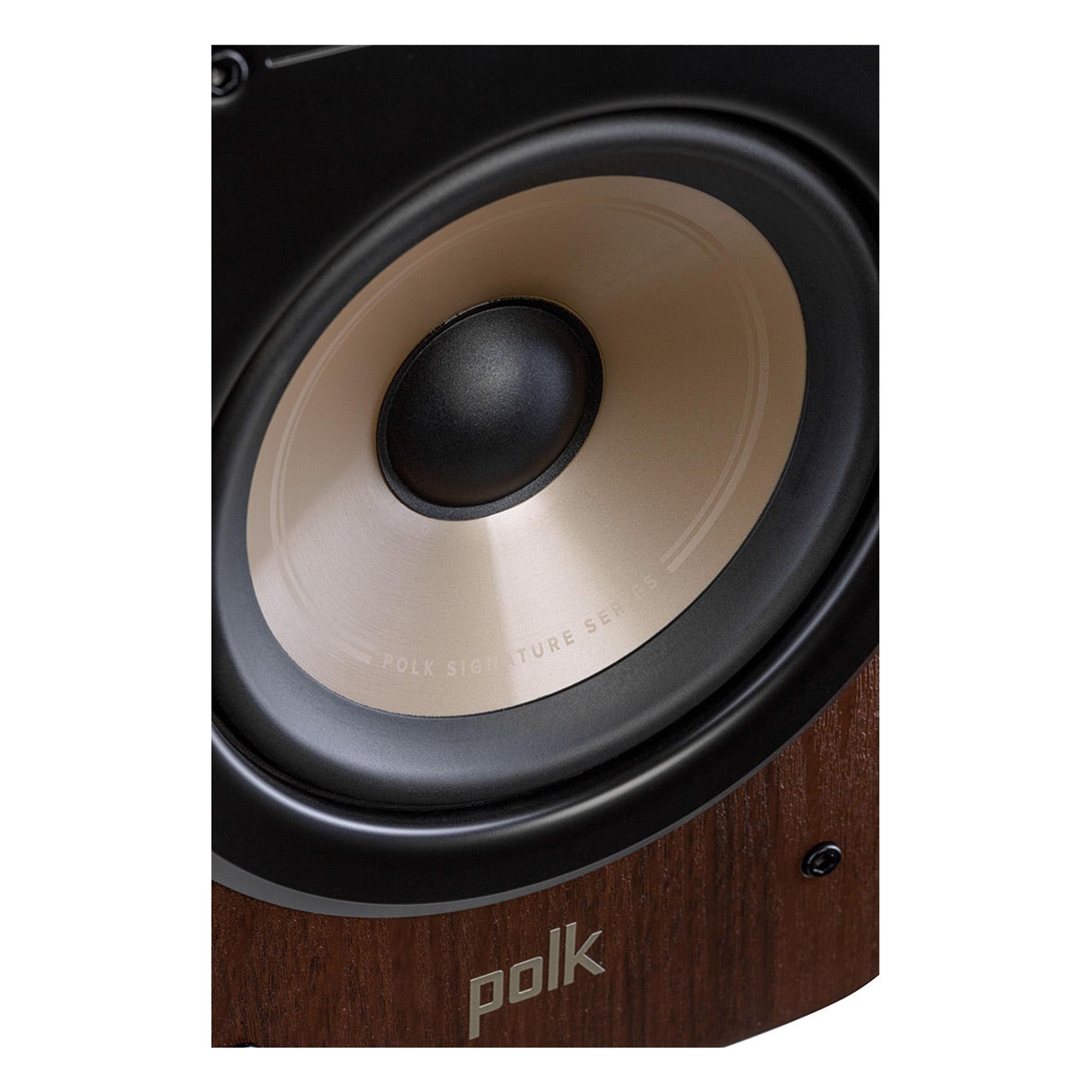 Polk Audio Signature Elite ES20 Bookshelf Speakers - Pair (Walnut) thumbnail 10