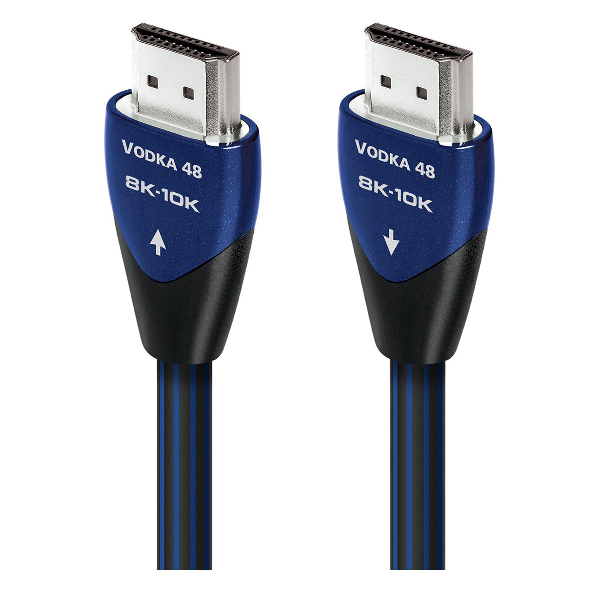 AudioQuest Vodka 48 8K-10K 48Gbps Ultra High Speed PVC HDMI Cable - 9.84 ft. (3m) - Image 1