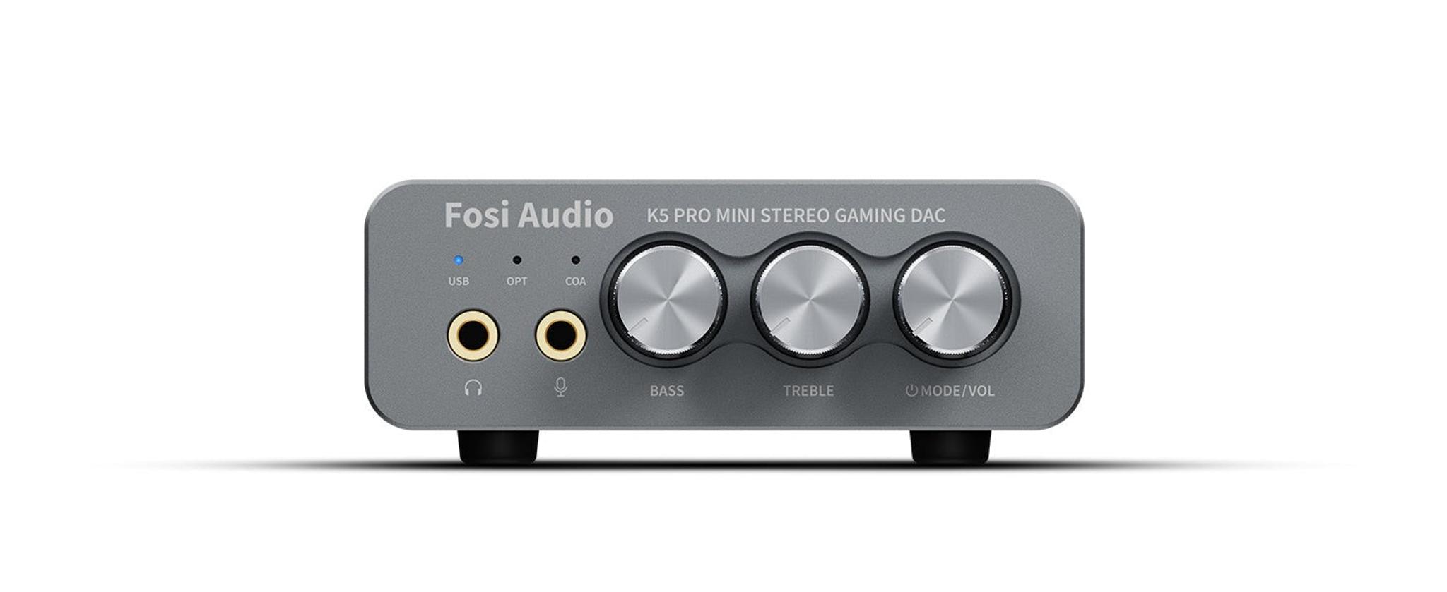 Fosi Audio K5 Pro Gaming DAC/ Headphone Amplifier thumbnail 2