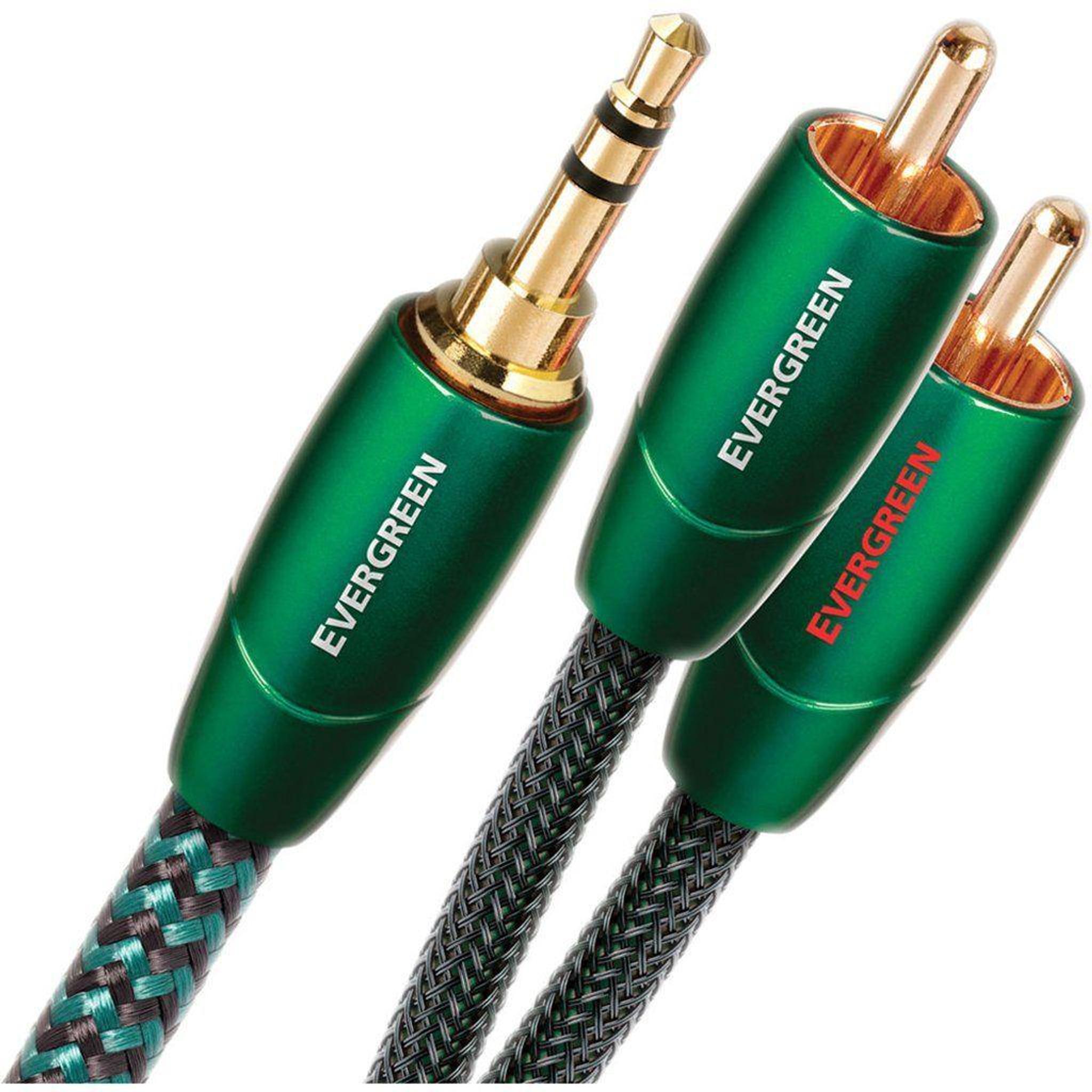 AudioQuest Evergreen 3.5mm-RCA Analog Interconnect - Image 1