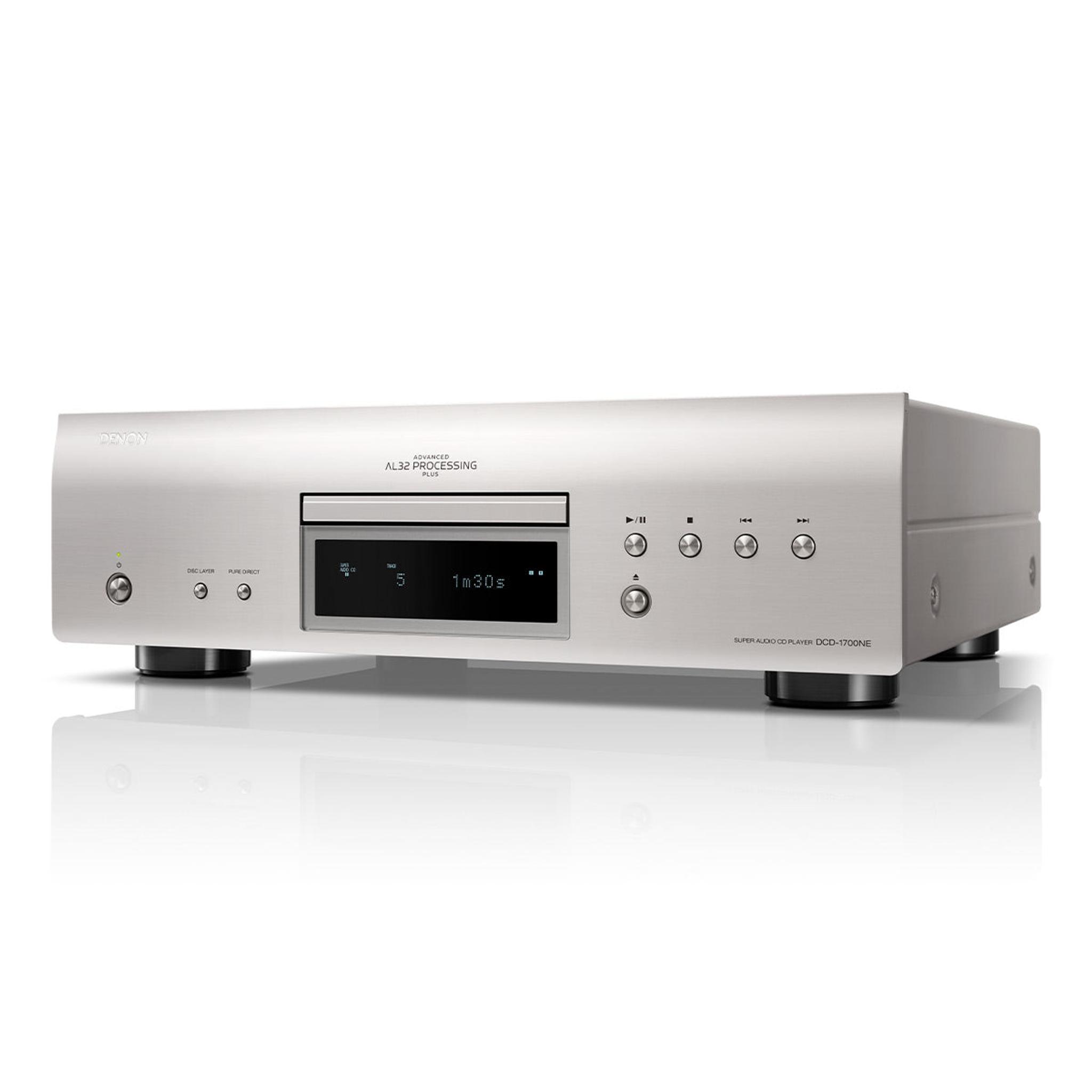 Denon DCD-1700NE CD/SACD Player with Advanced AL32 Processing Plus (Silver) thumbnail 6