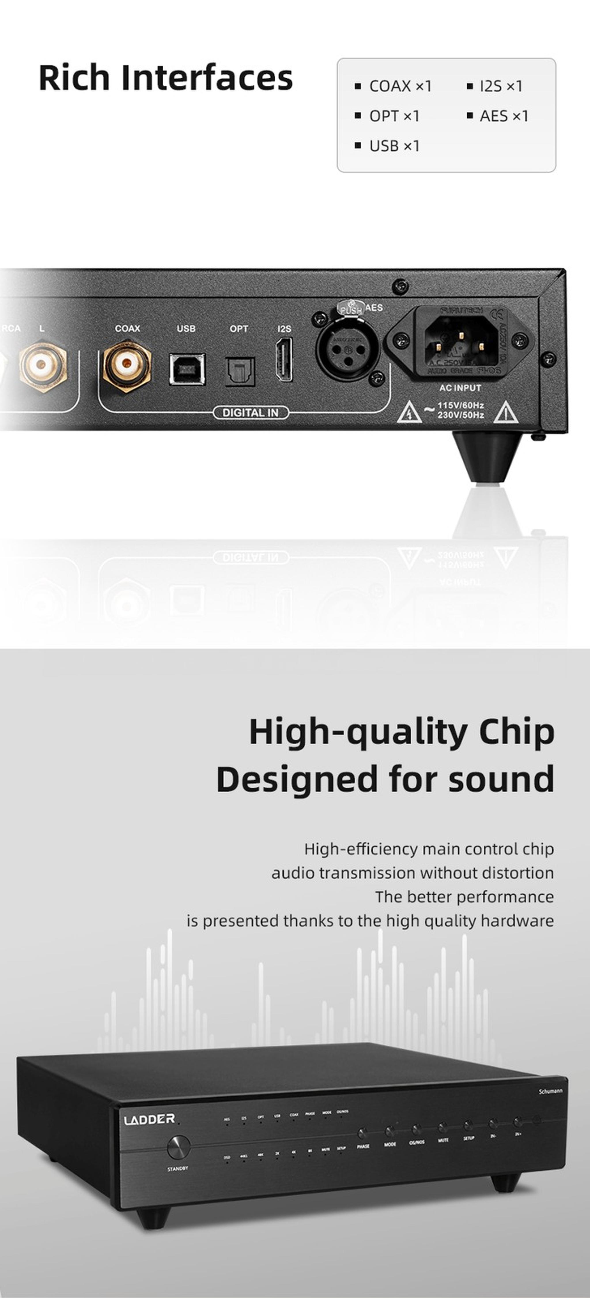 LADDER Schumann Desktop DAC thumbnail 6