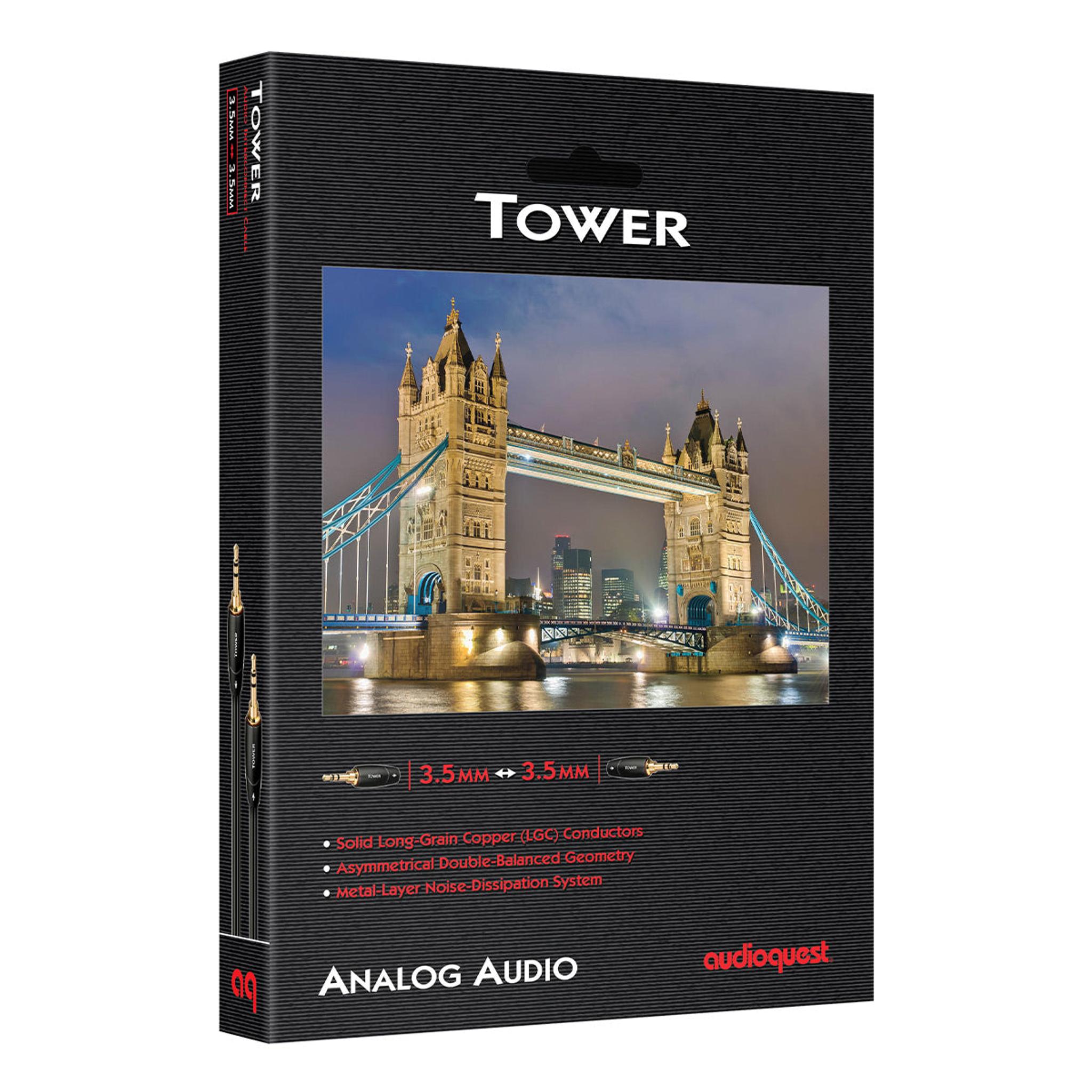 AudioQuest Tower 3.5mm to 3.5mm Cable - 4.92 ft. (1.5m) thumbnail 4