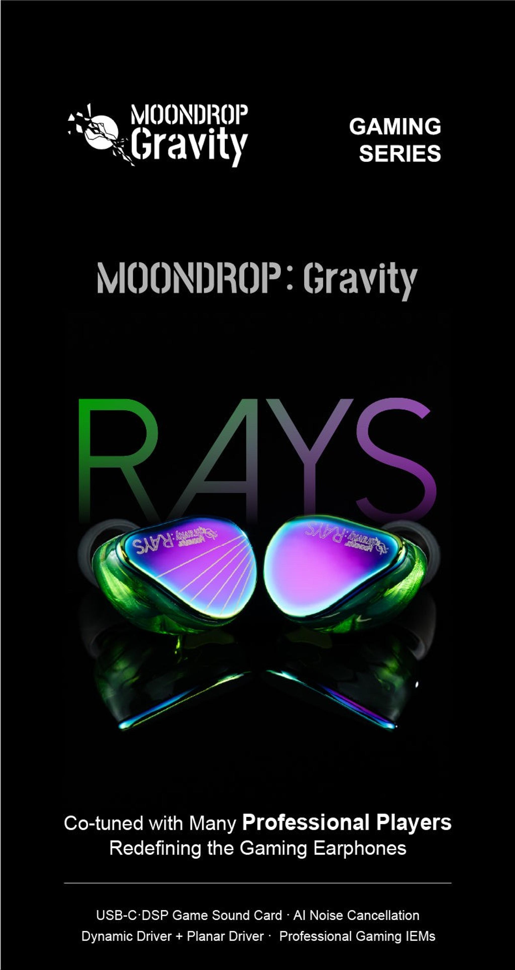 Moondrop Rays Gaming IEMs thumbnail 4