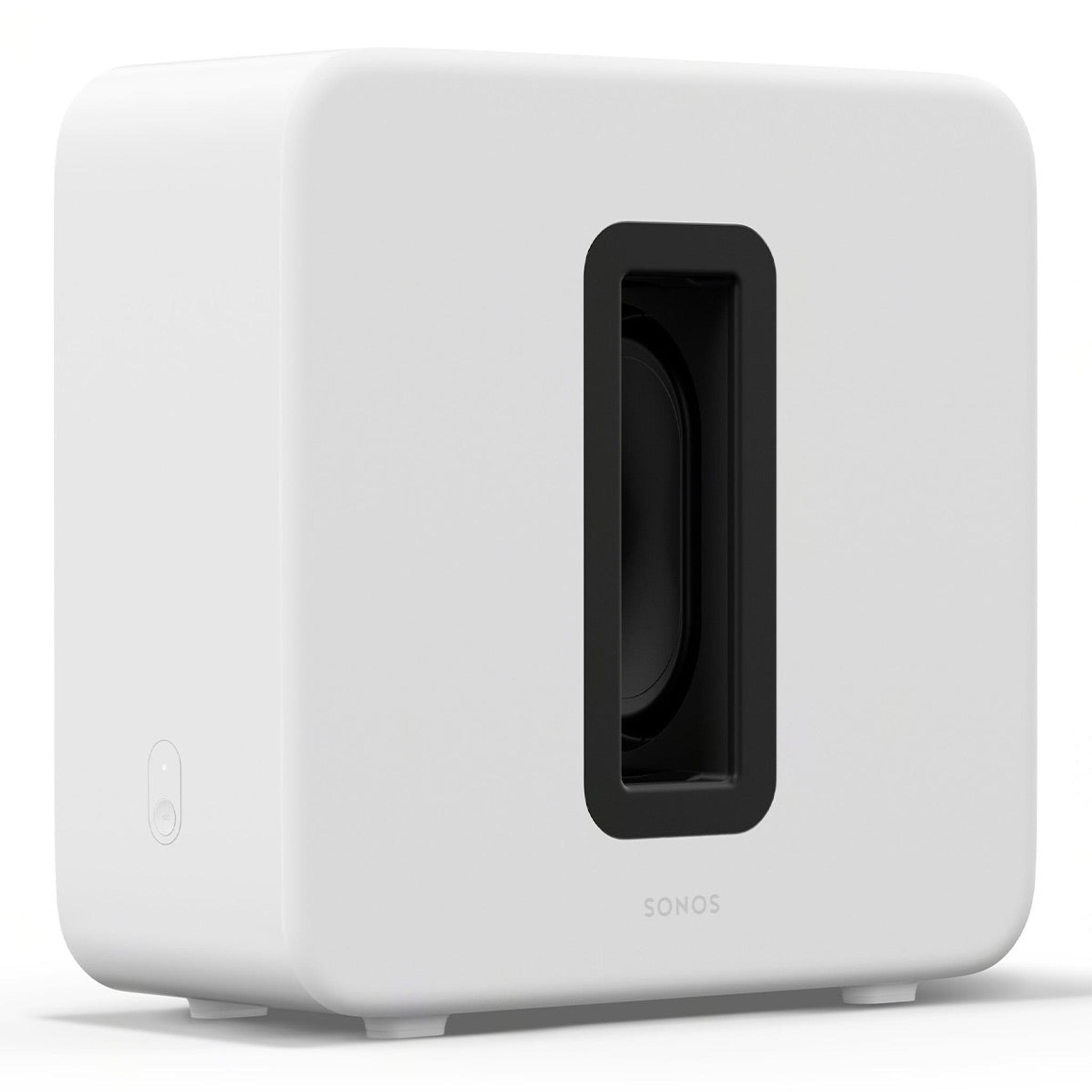 Sonos Premium Immersive Set with Beam Soundbar (Gen 2), Sub 4 Subwoofer, & Pair of Era 100 Wireless Speakers (White) thumbnail 5