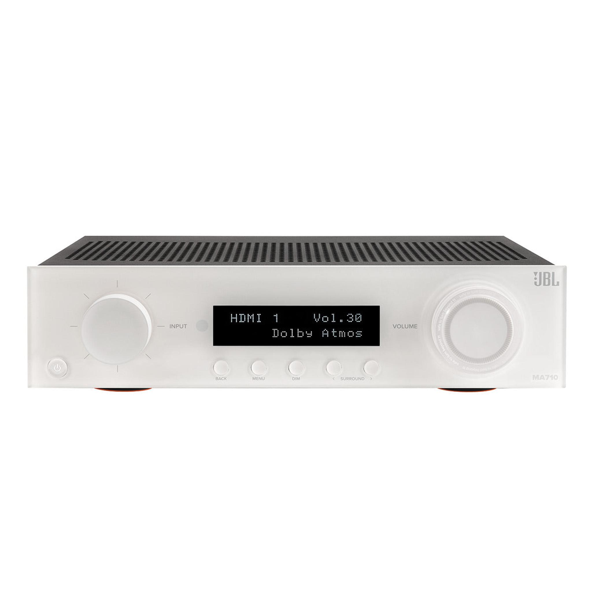 JBL MA710 7.2-Channel 8K AV Receiver (White) - Image 1