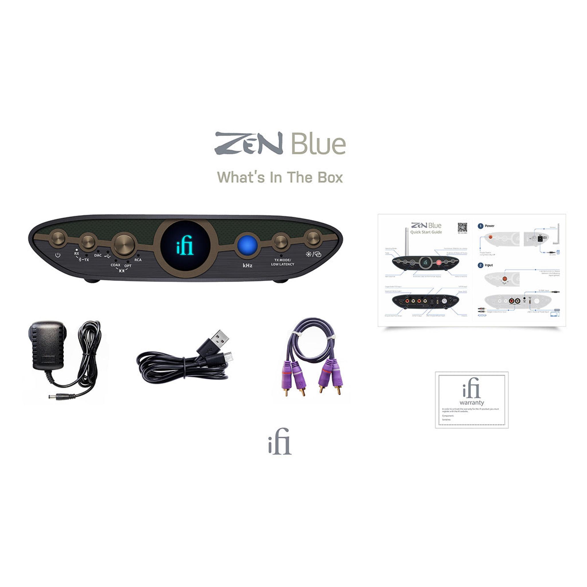 iFi Audio Zen Blue 3 Lossless Bluetooth Transmitter & Receiver thumbnail 11
