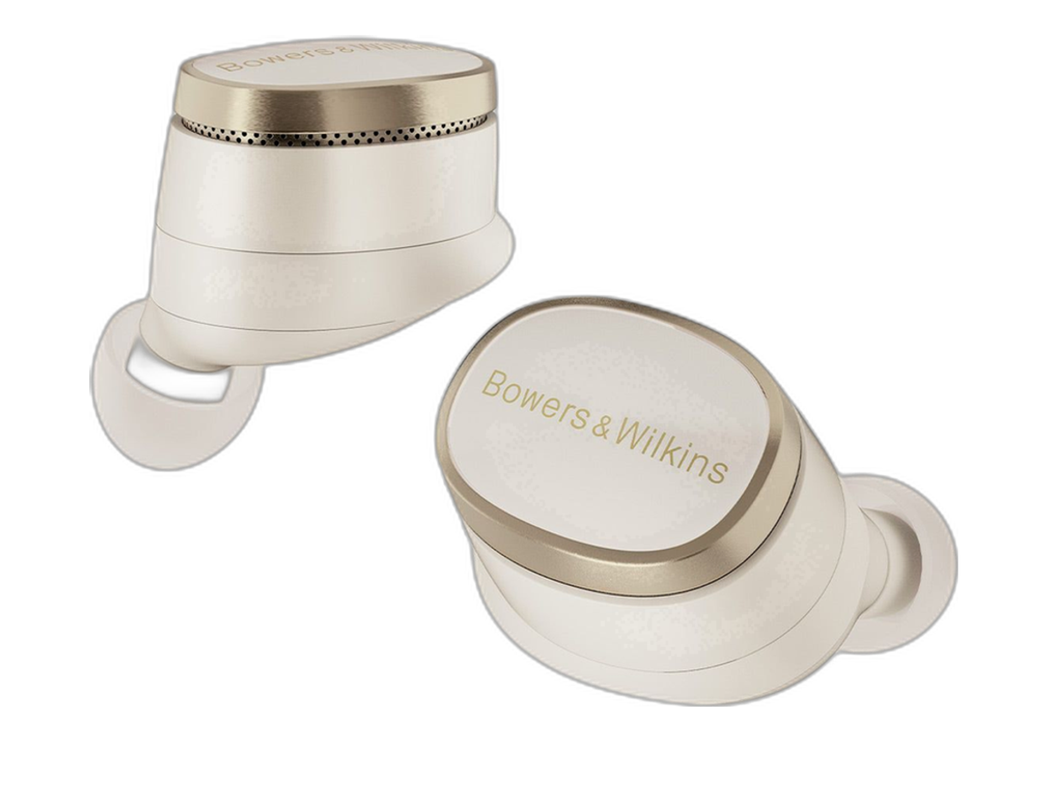 Bowers & Wilkins Pi8 In-Ear Bluetooth True Wireless Earbuds (Dove White) - Image 1