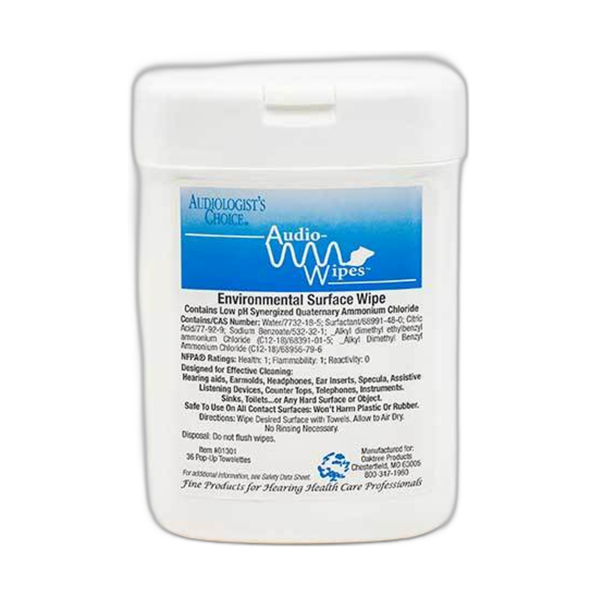Audio wipes - small