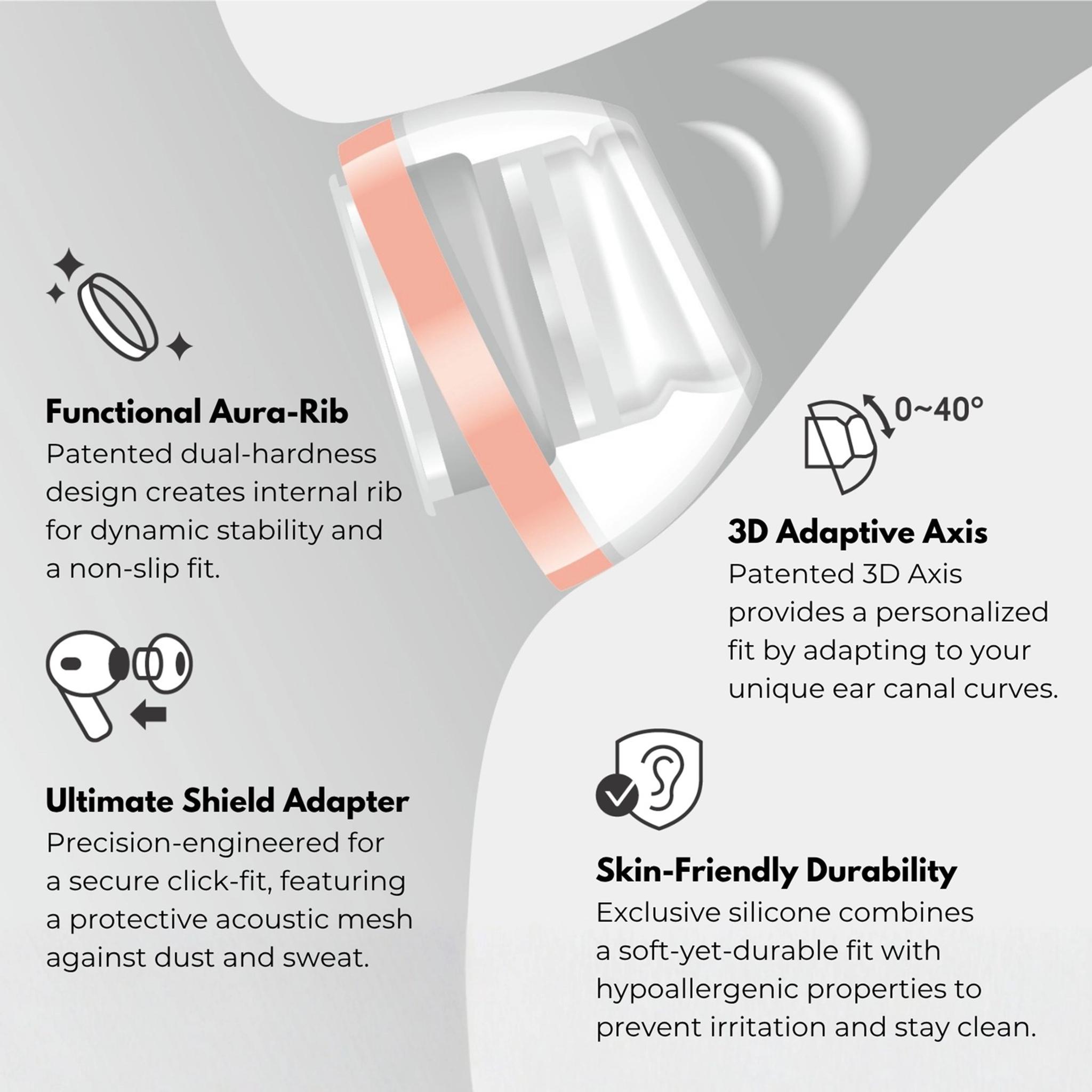 SpinFit AuraFine | Premium Silicone Eartips for AirPods Pro 3 thumbnail 7