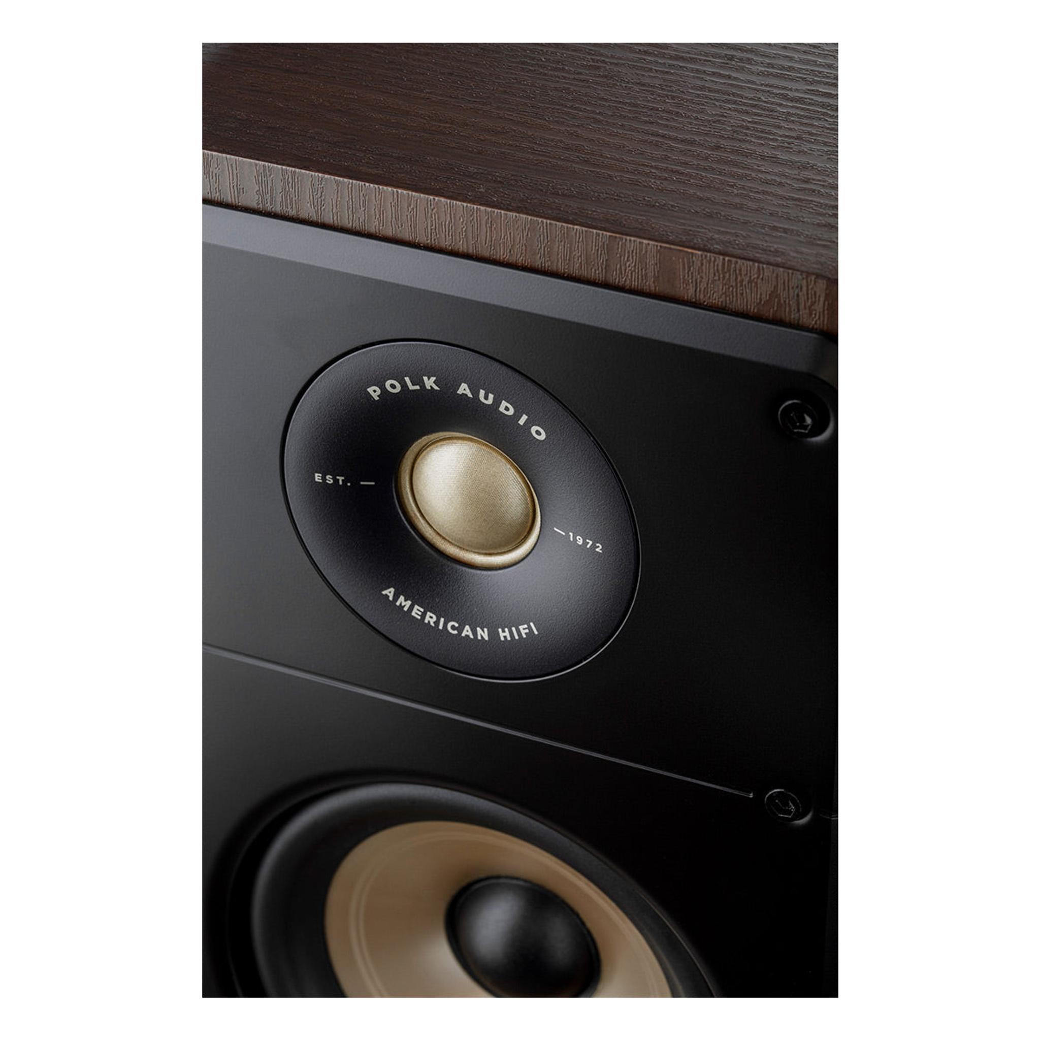 Polk Audio Signature Elite ES20 Bookshelf Speakers - Pair (Walnut) thumbnail 9