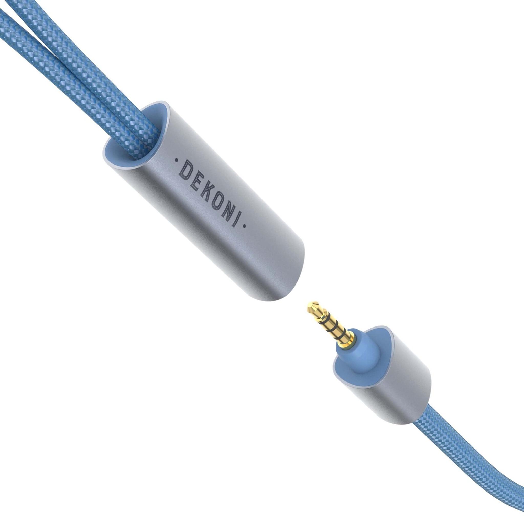 Dekoni Audio Ensemble 1/4" 64" Nylon Jacket Cable with ATHM Headphone Connector thumbnail 5