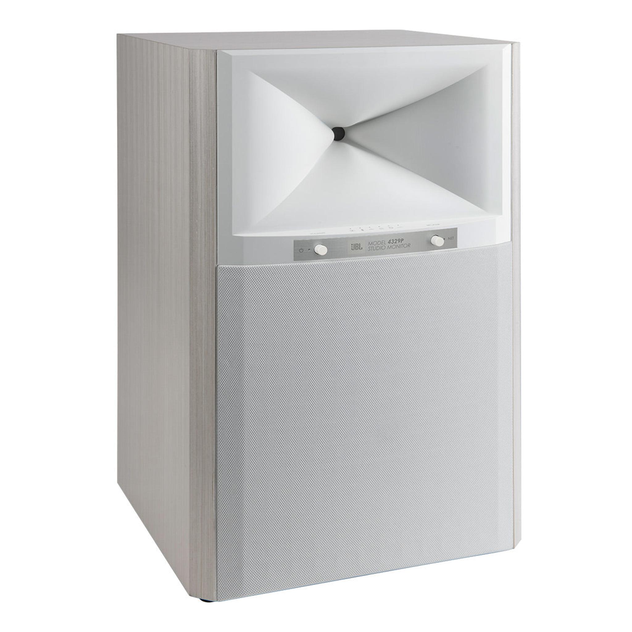 JBL 4329P Studio Monitor Powered Loudspeaker System (White) thumbnail 6