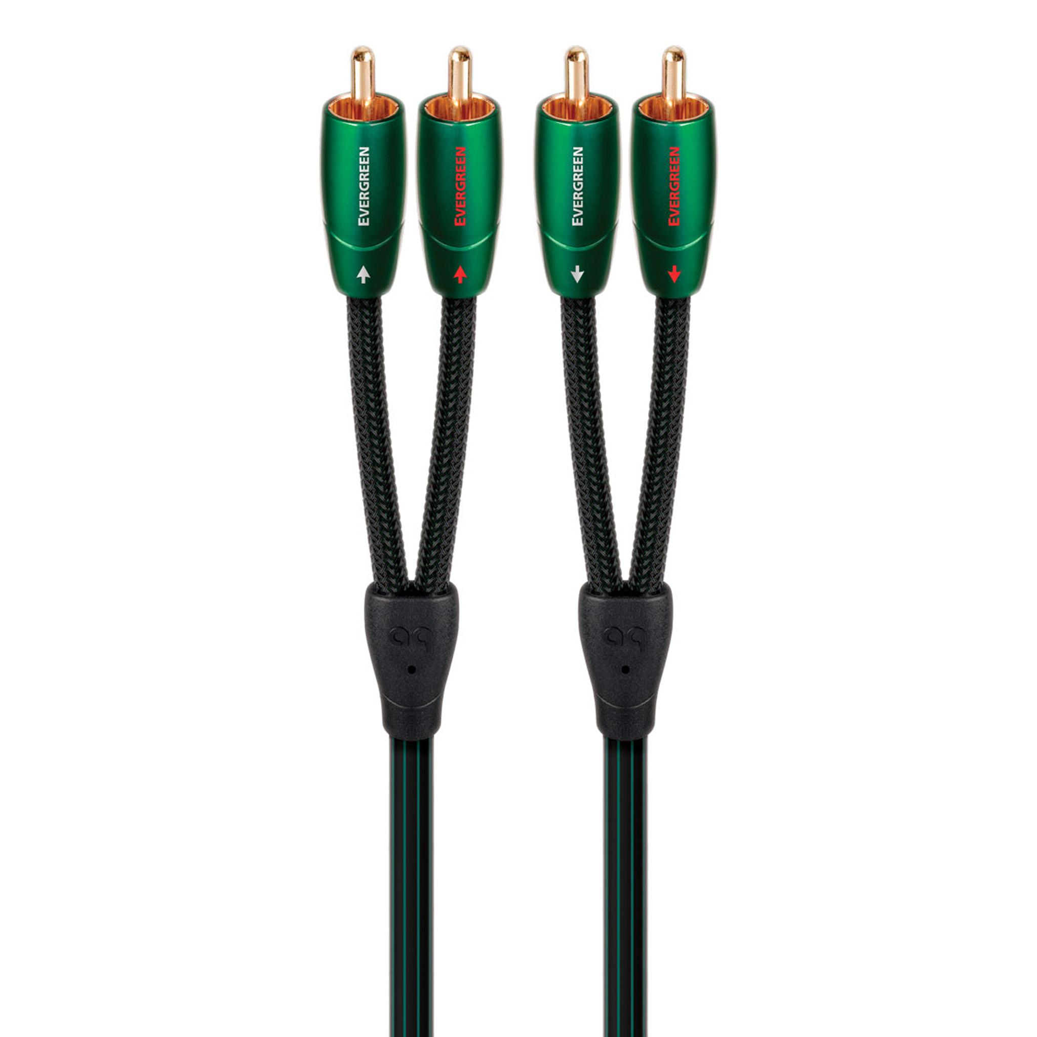 AudioQuest Evergreen RCA Male to RCA Male Cable - 4.92 ft. (1.5m) - Image 1