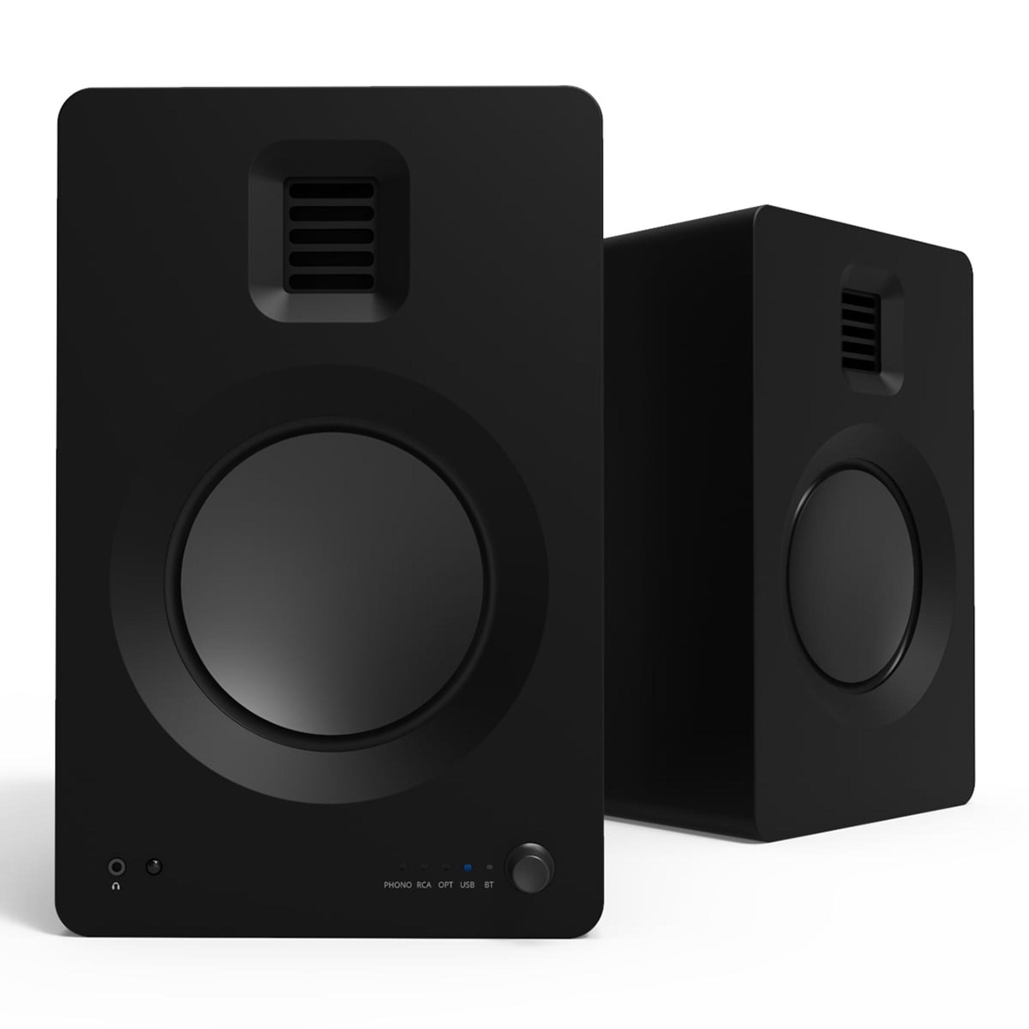 Kanto TUK Premium Powered Speakers with SE6 Elevated Desktop Speaker Stands (Black) thumbnail 8