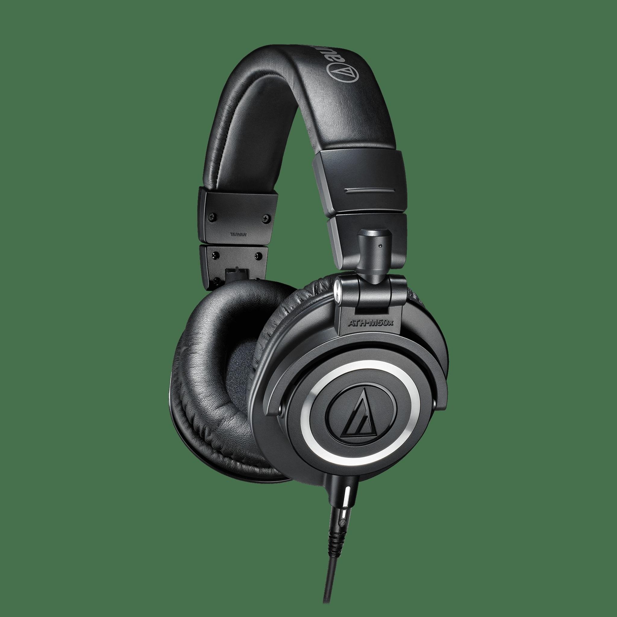 Audio-Technica ATH-M50x Wired Professional Monitor Headphones thumbnail 2