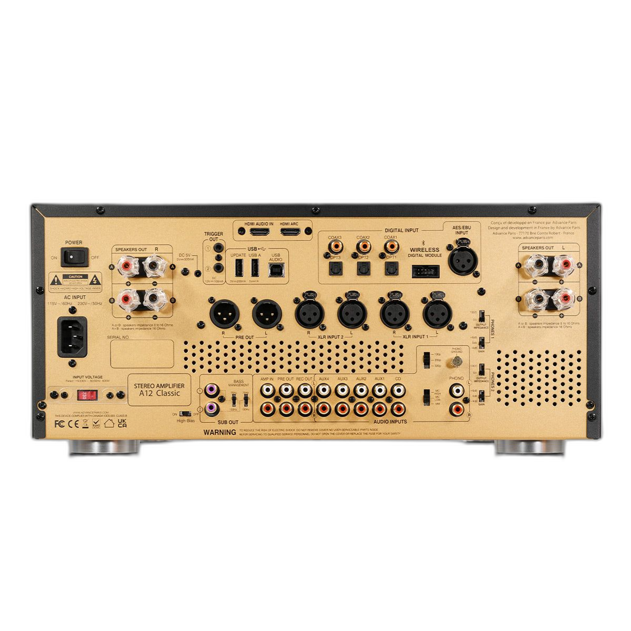 Advance Paris A12 Classic Integrated Amplifier thumbnail 3