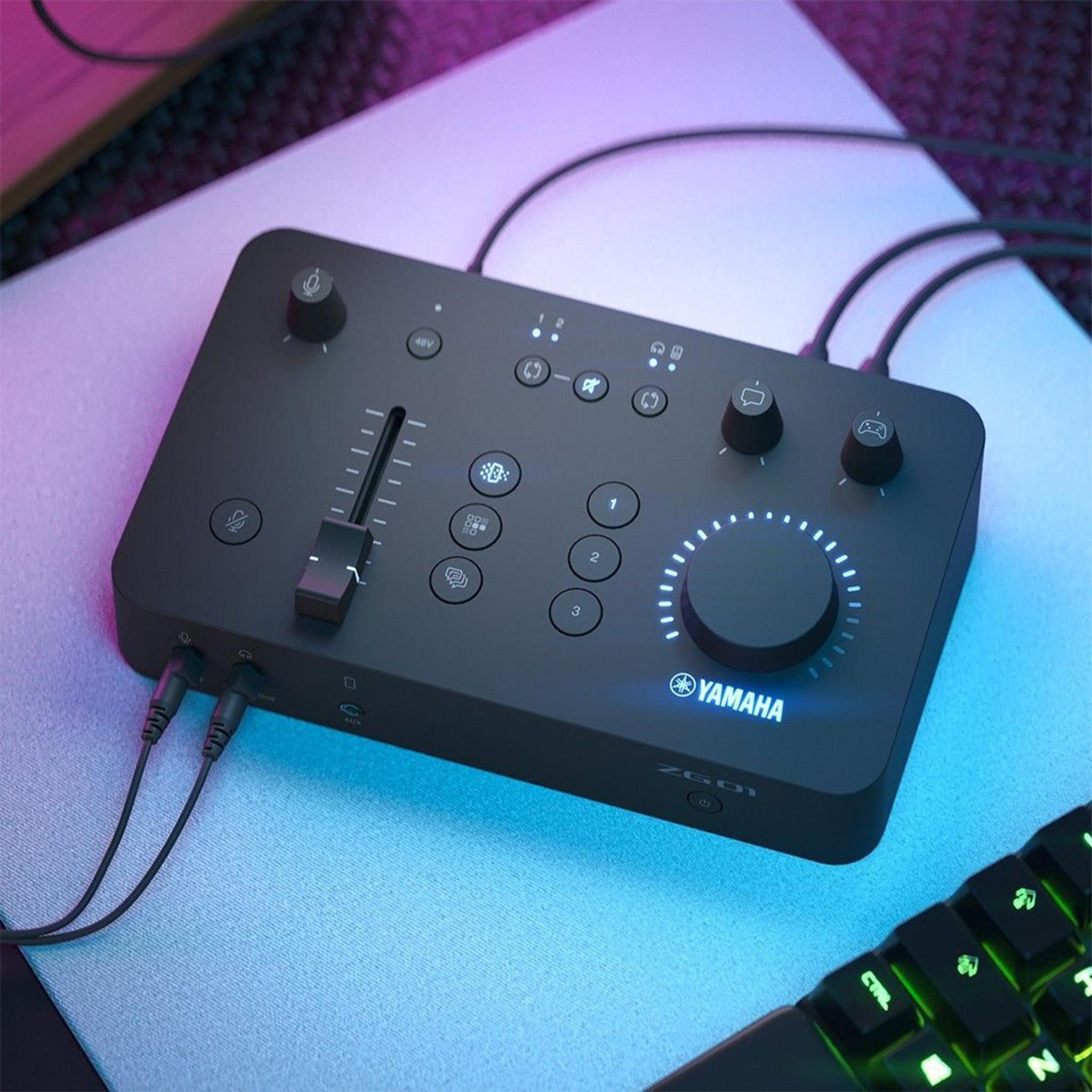 Yamaha ZG01 Gaming Audio Mixer with USB-C Interface thumbnail 3