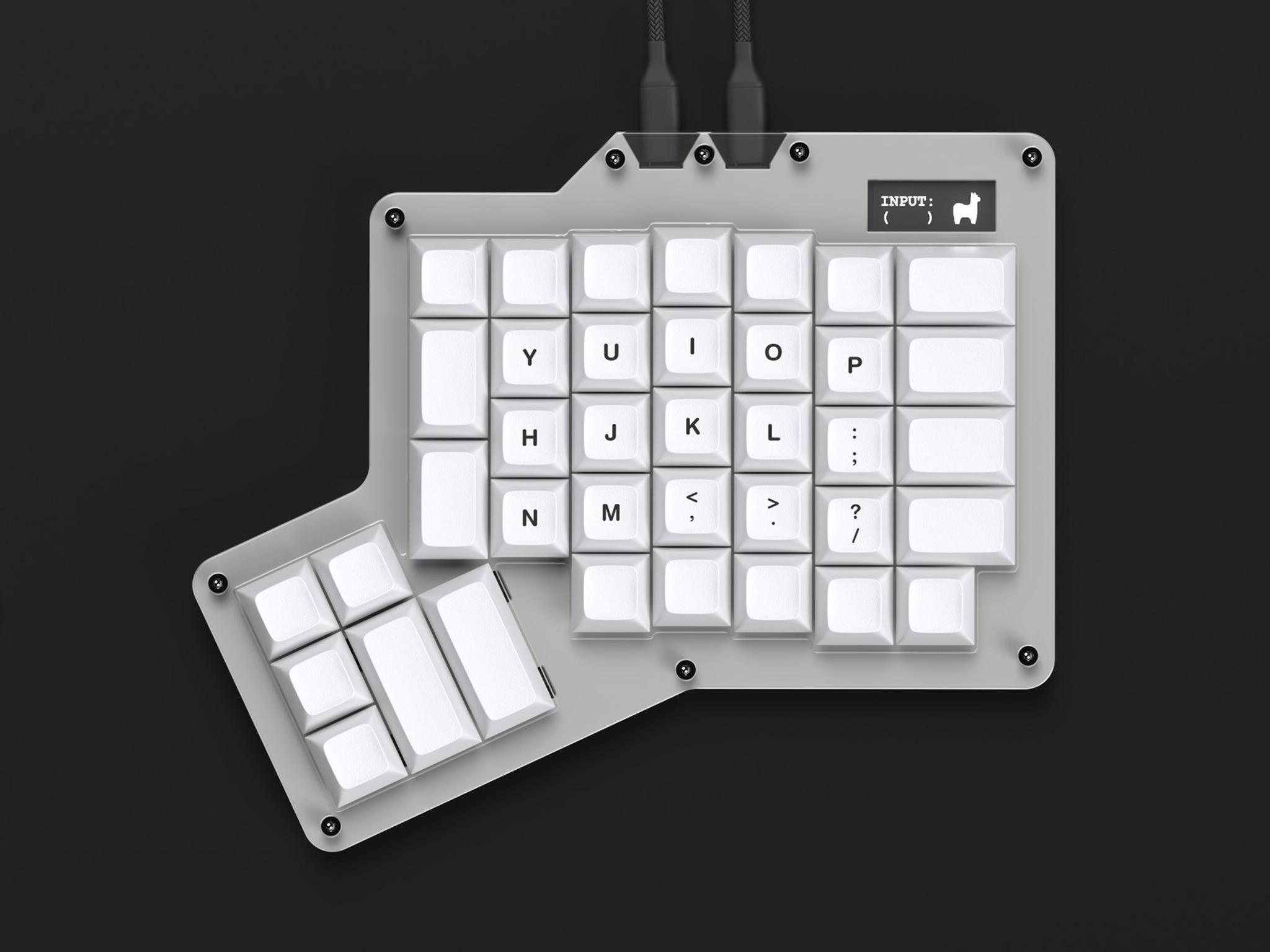 ErgoDox 76 "Hot Dox" V2 Mechanical Keyboard thumbnail 5