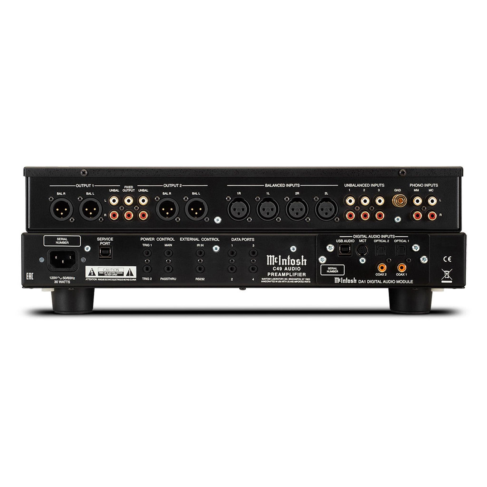 McIntosh C49 2-Channel Solid State Preamplifier thumbnail 4