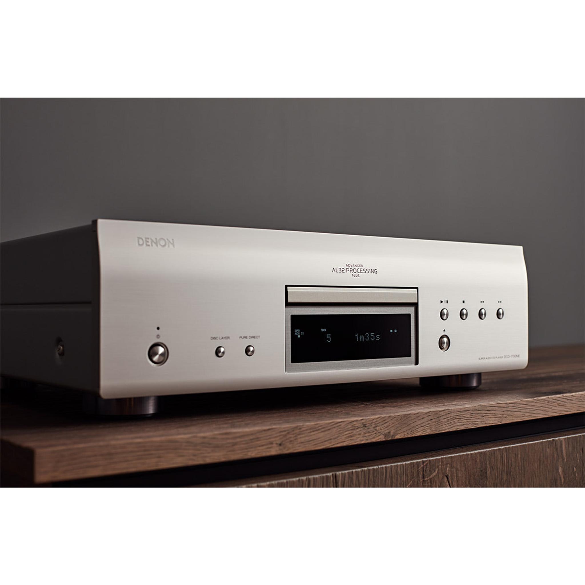 Denon DCD-1700NE CD/SACD Player with Advanced AL32 Processing Plus (Silver) thumbnail 12