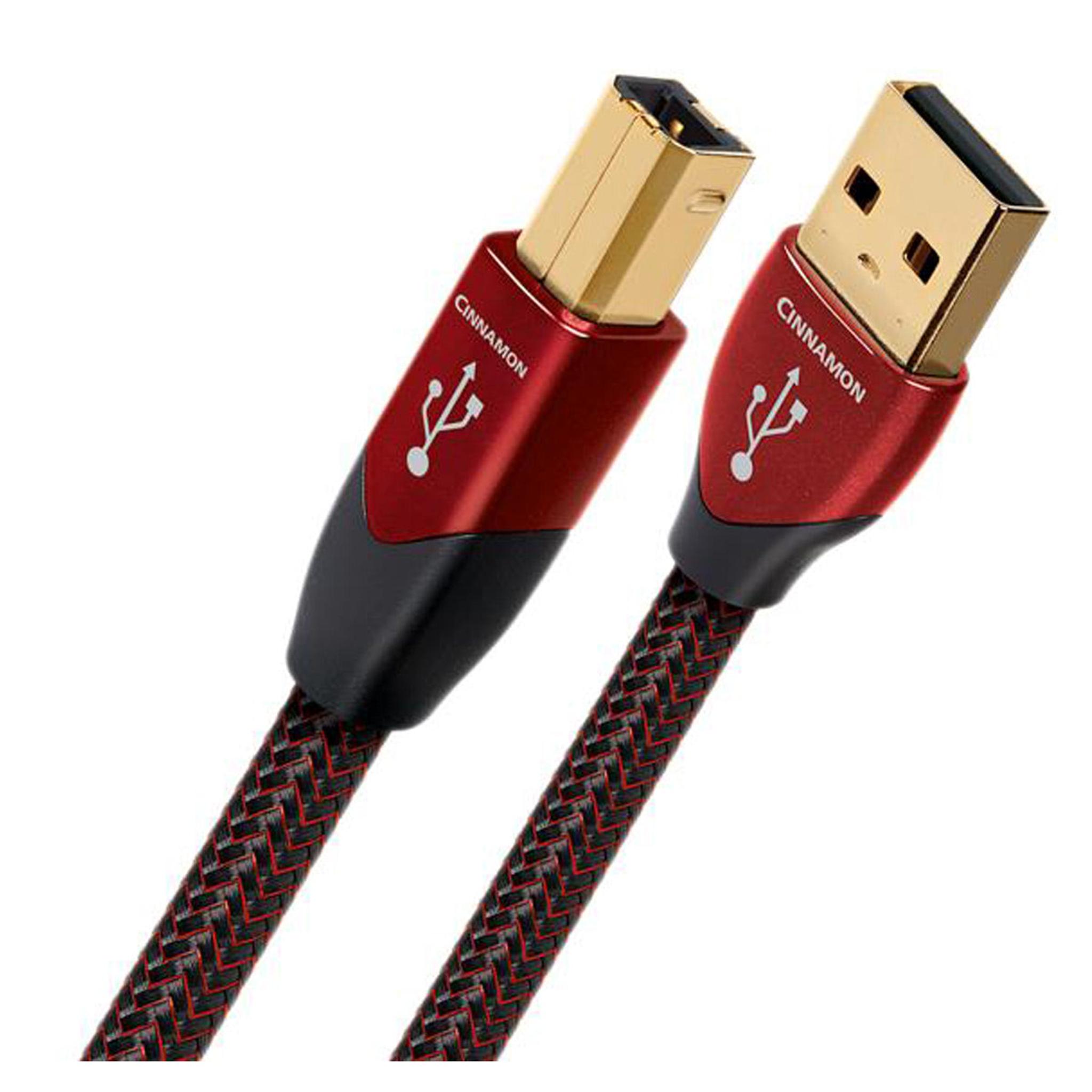 AudioQuest Cinnamon USB A to USB B Cable - 4.92 ft. (1.5m) - Image 1