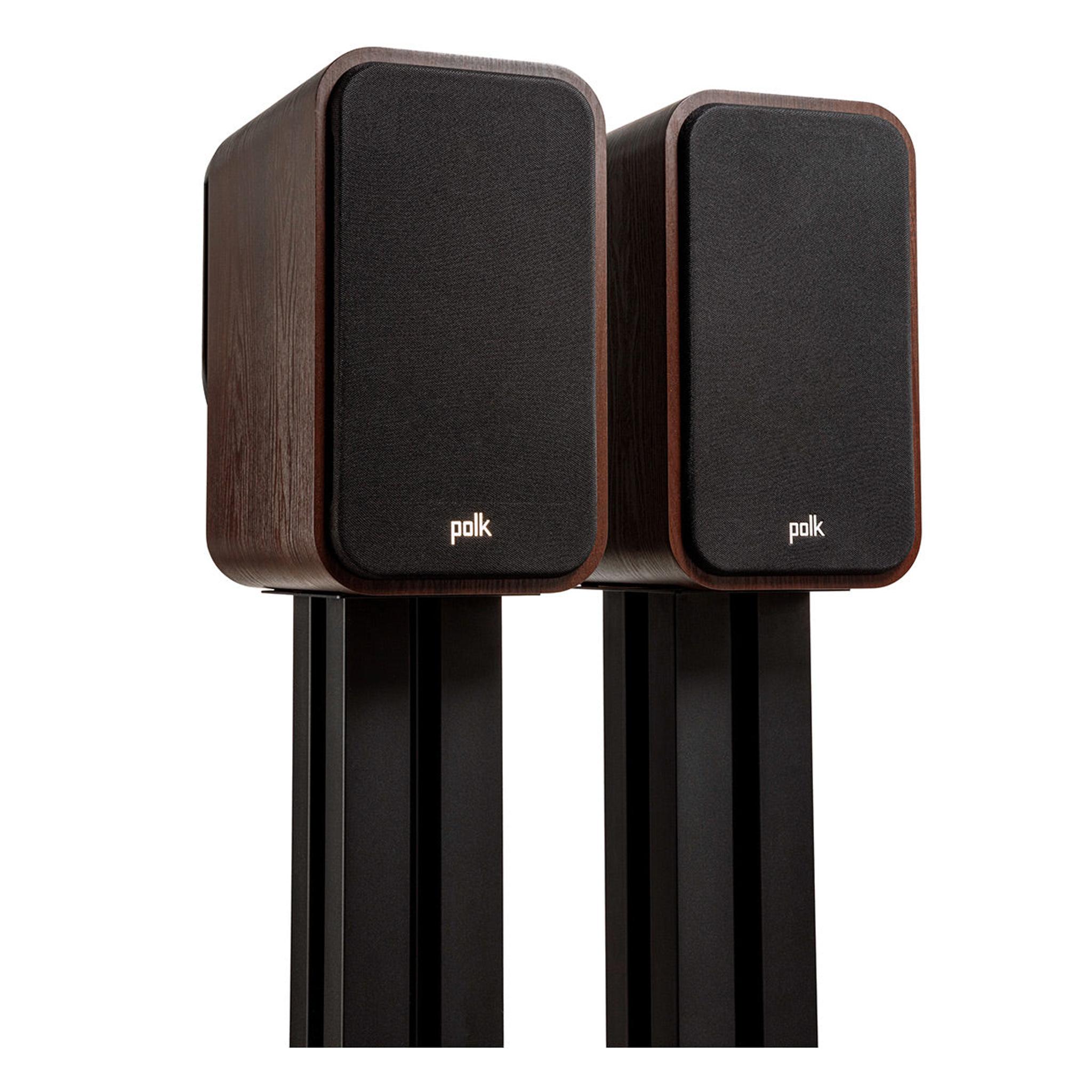 Polk Audio Signature Elite ES20 Bookshelf Speakers - Pair (Walnut) thumbnail 7