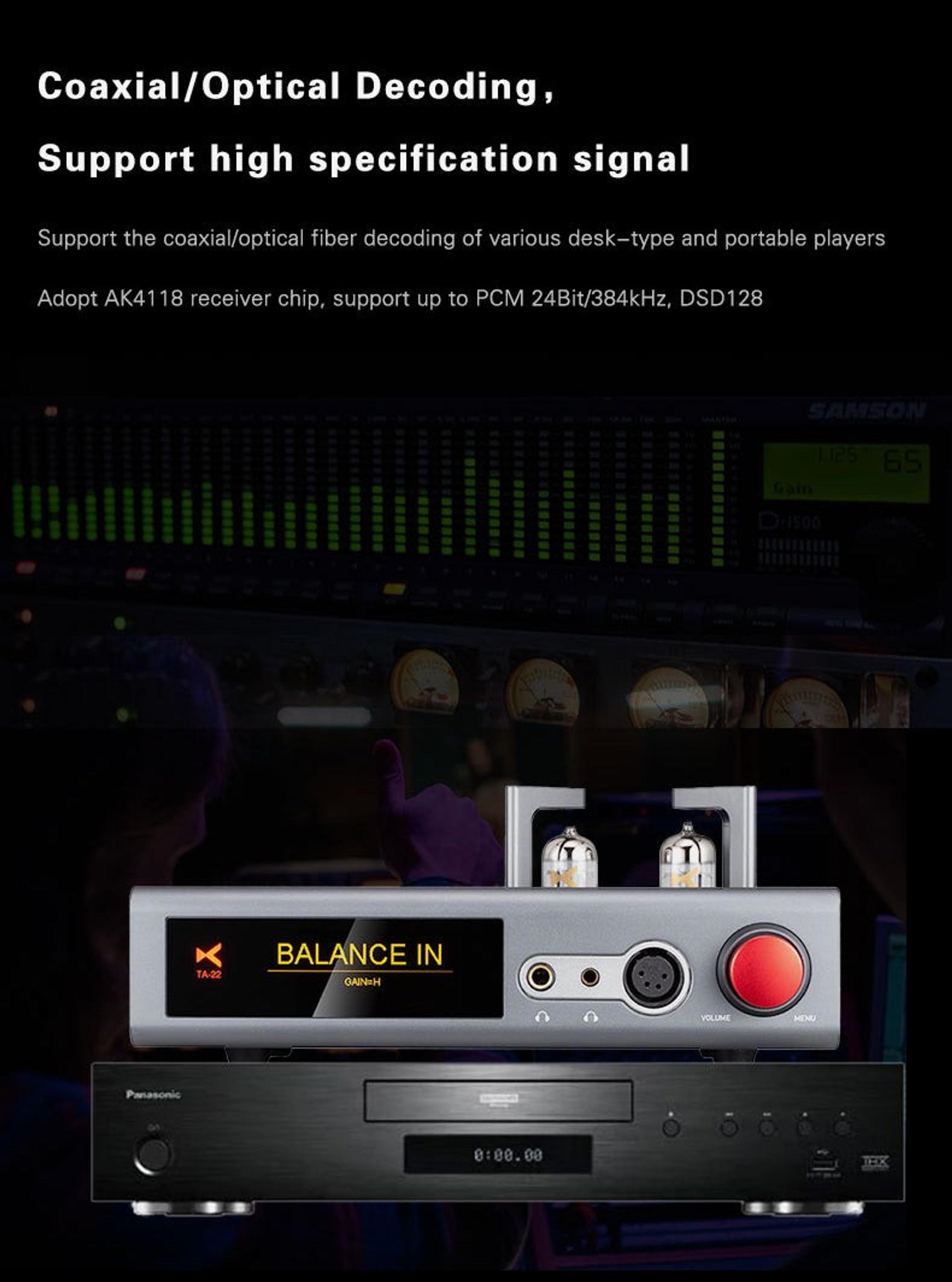 xDuoo TA-22 DAC/Tube Amp thumbnail 8