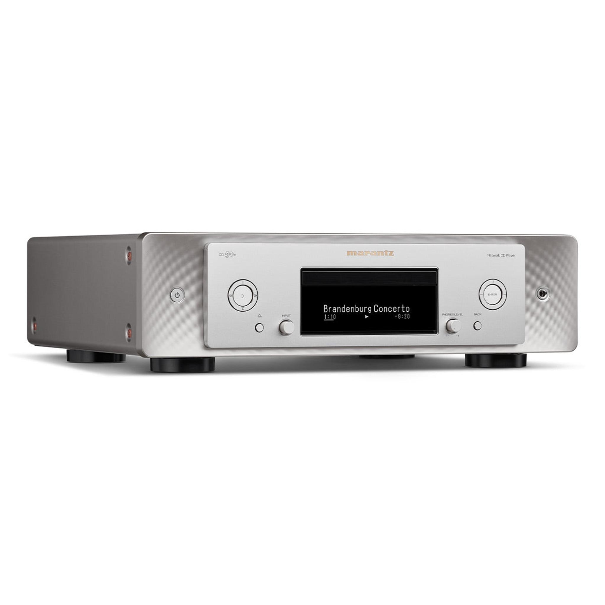 Marantz CD 50n High-Resolution Network Digital Audio and CD Player (Silver) thumbnail 6