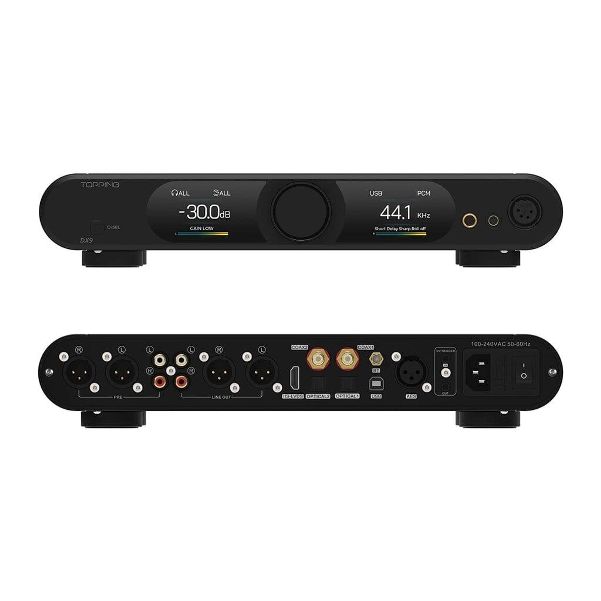 Topping DX9 DAC, Headphone Amplifier and Pre-Amp thumbnail 3
