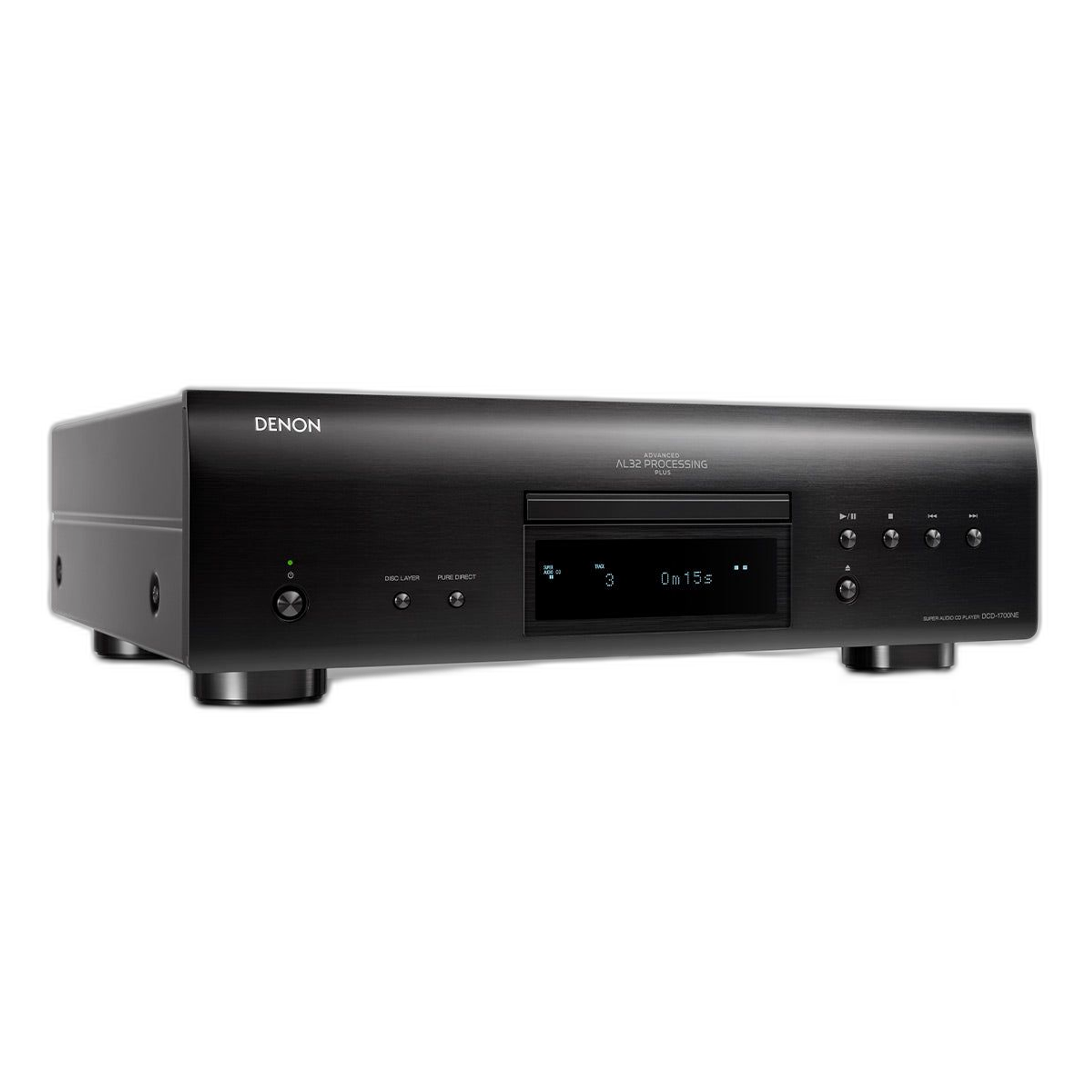 Denon DCD-1700NE CD/SACD Player with Advanced AL32 Processing Plus (Black) thumbnail 3