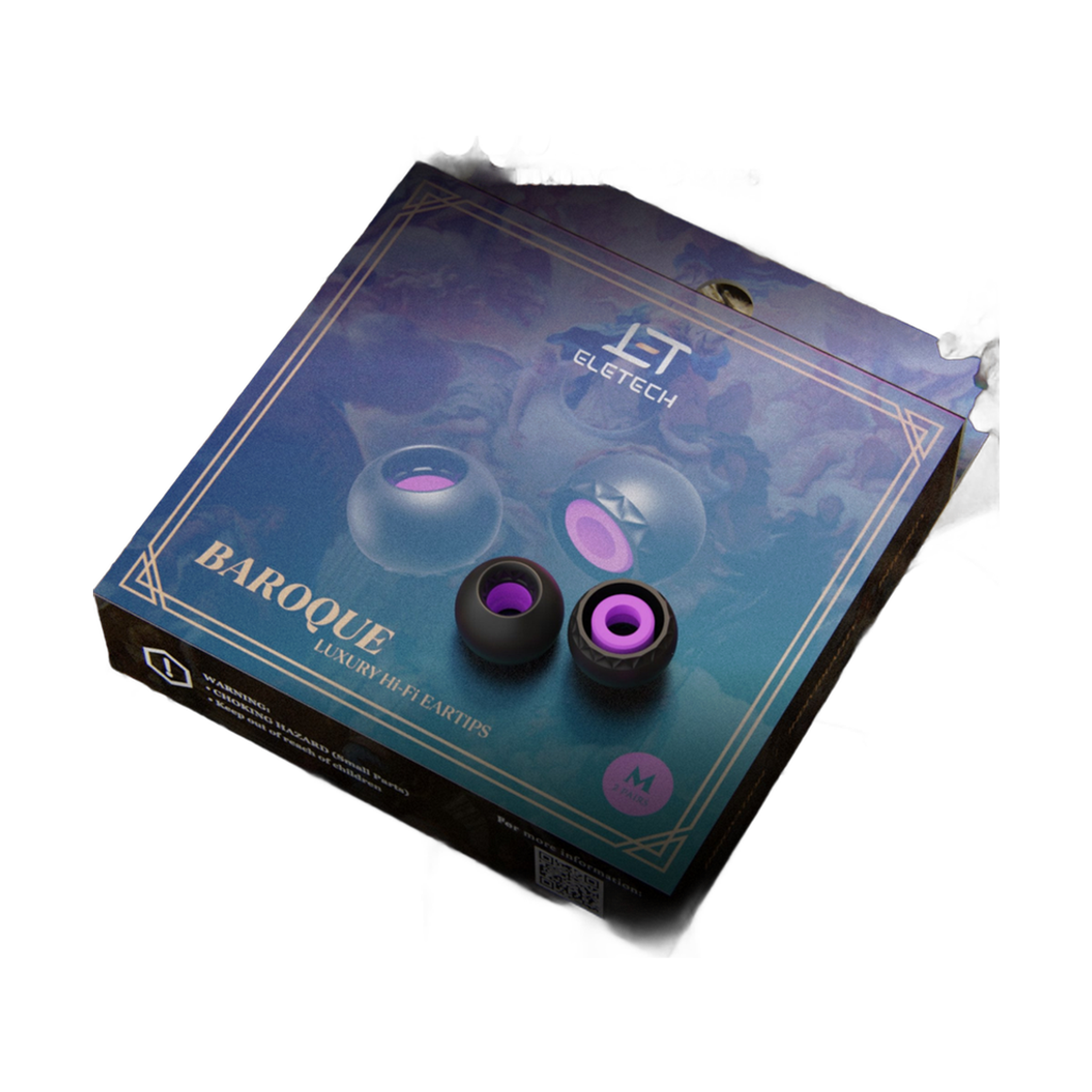 Eletech Baroque | Luxury HiFi Eartips for IEMs