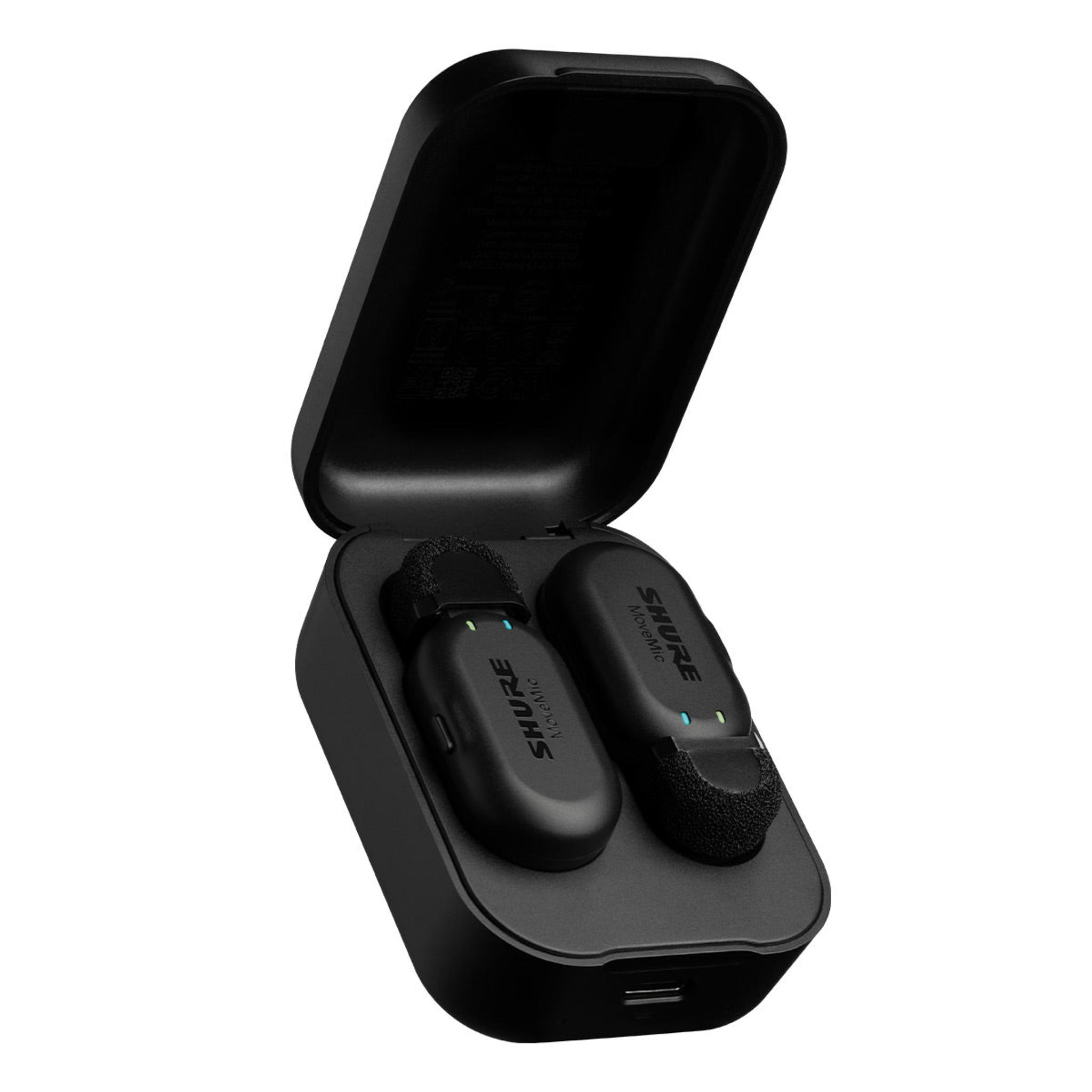 Shure MoveMic Two 2-Channel Direct to Phone Wireless Lavalier Microphone System - Image 1