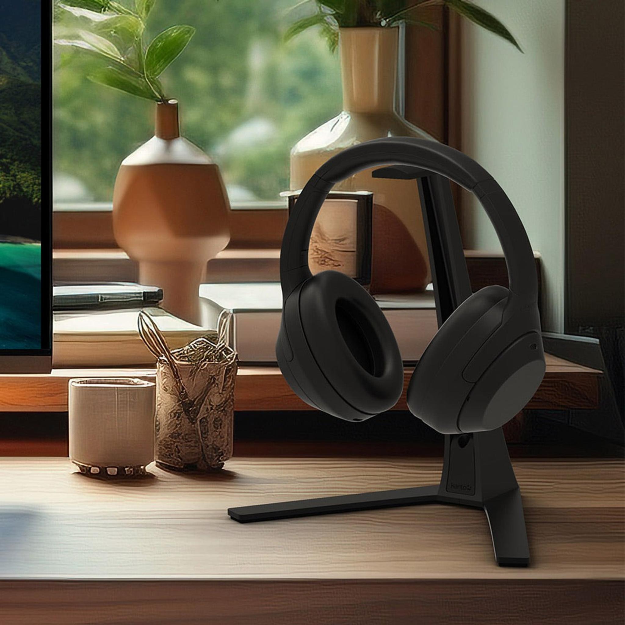 Kanto H3 Universal Desktop Headphone Stand with Adapter Holder thumbnail 4