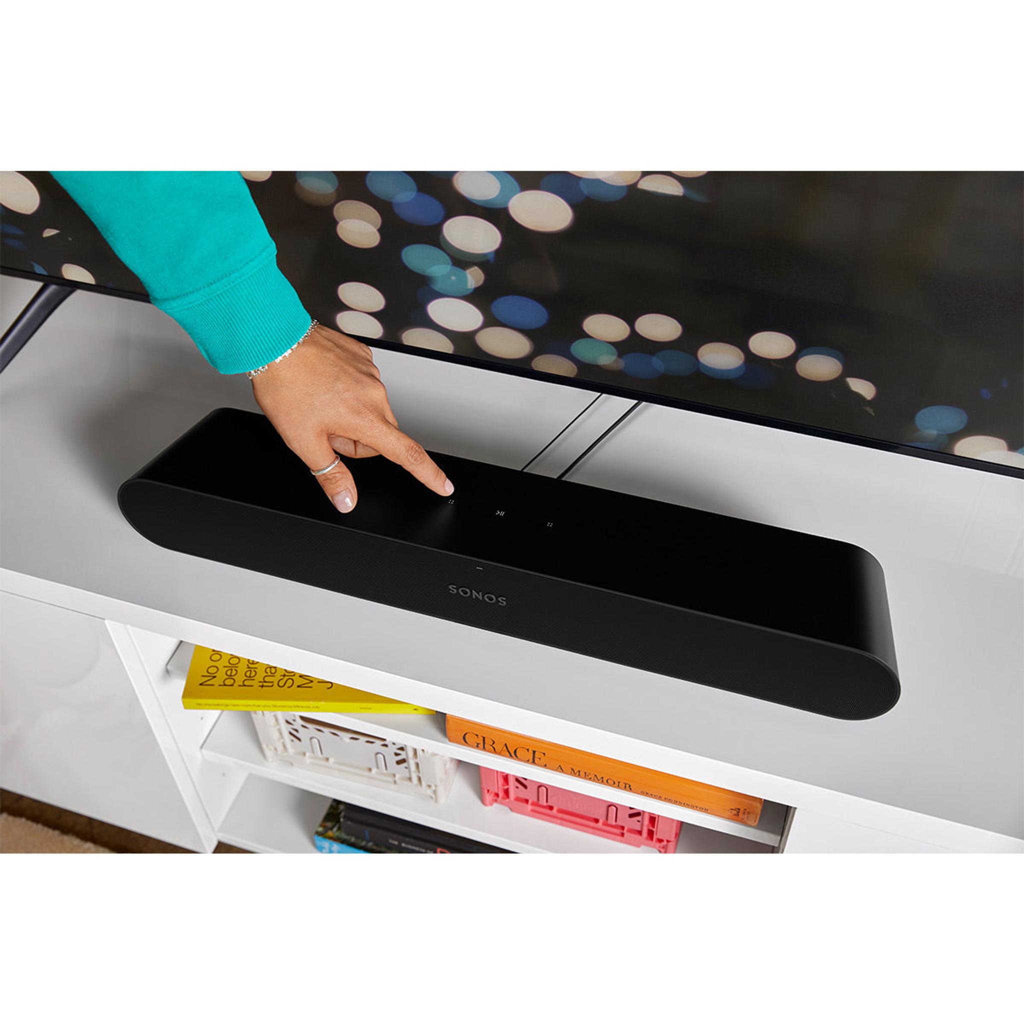 Sonos Ray Compact Sound Bar for TV, Gaming, and Music (Black) thumbnail 12