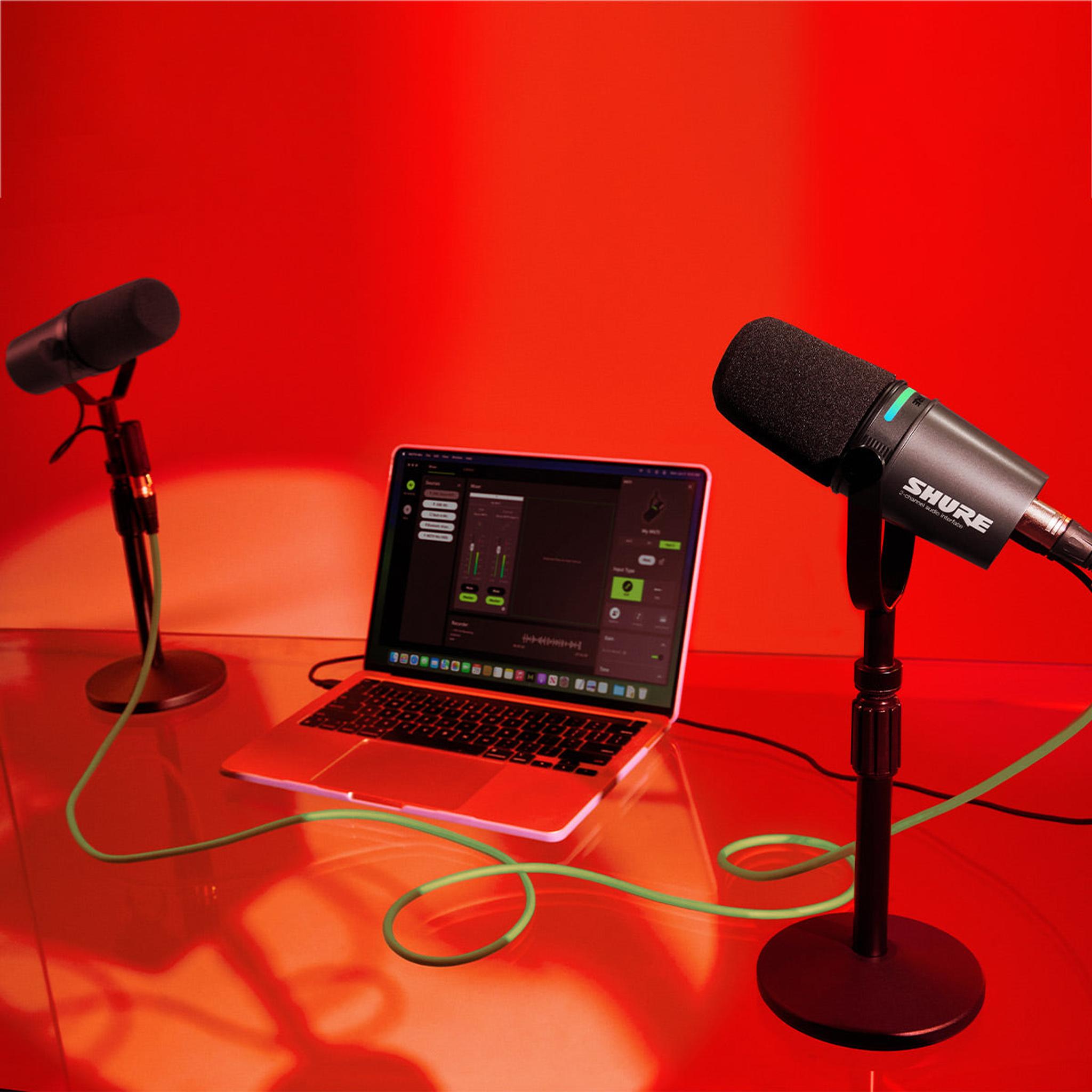 Shure MV7i USB-C Dynamic Microphone & Interface thumbnail 11