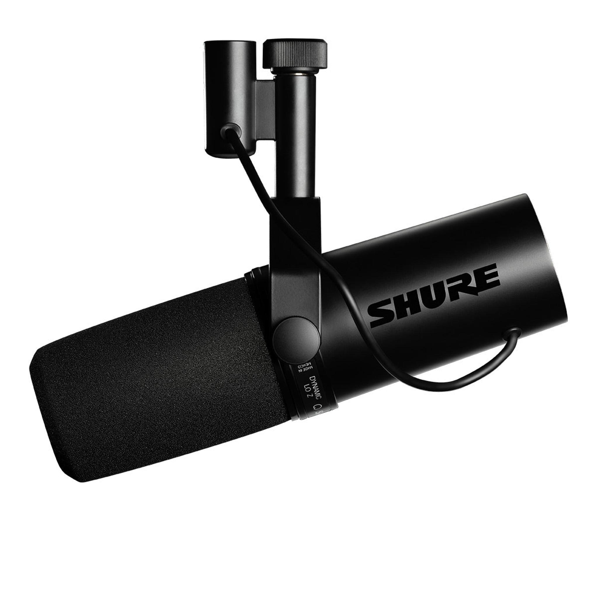 Shure SM7dB Cardioid Dynamic Vocal Microphone with Built-In Active Preamp thumbnail 6