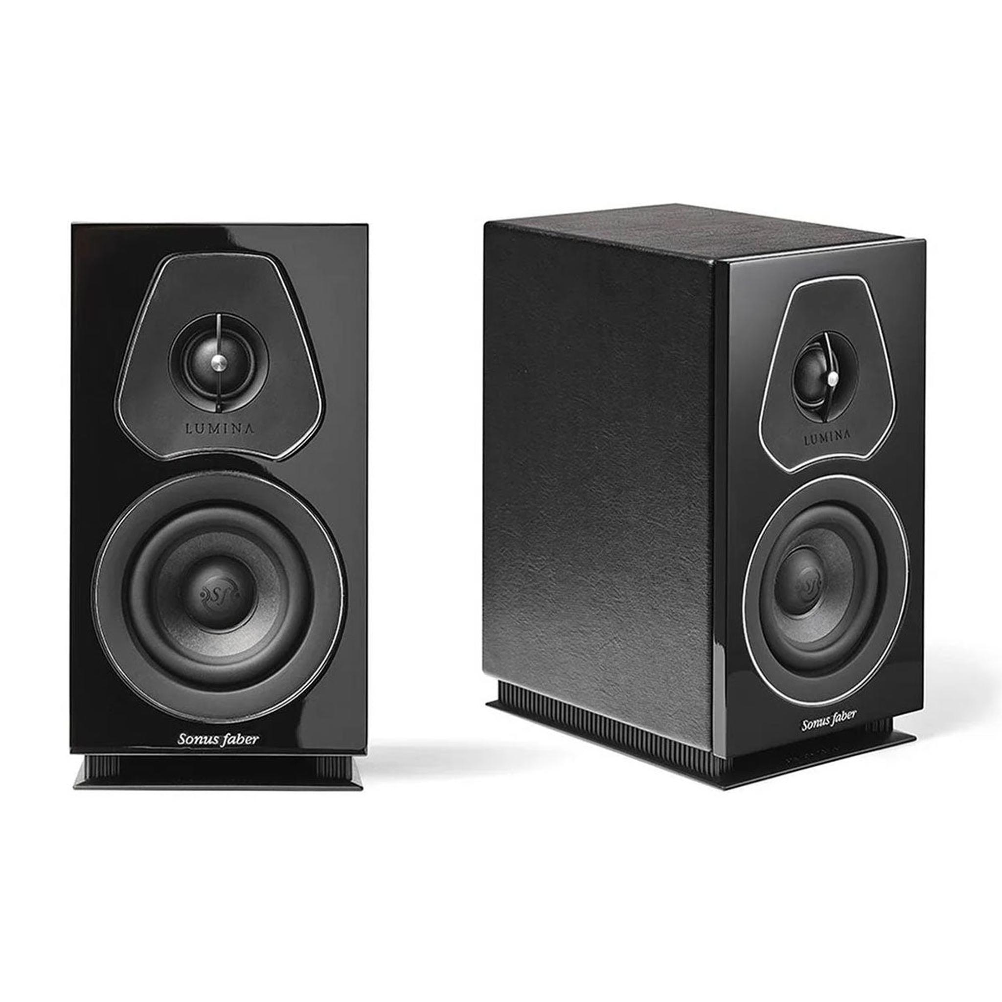 Sonus faber Lumina I Bookshelf Speakers - Pair (Black) - Image 1