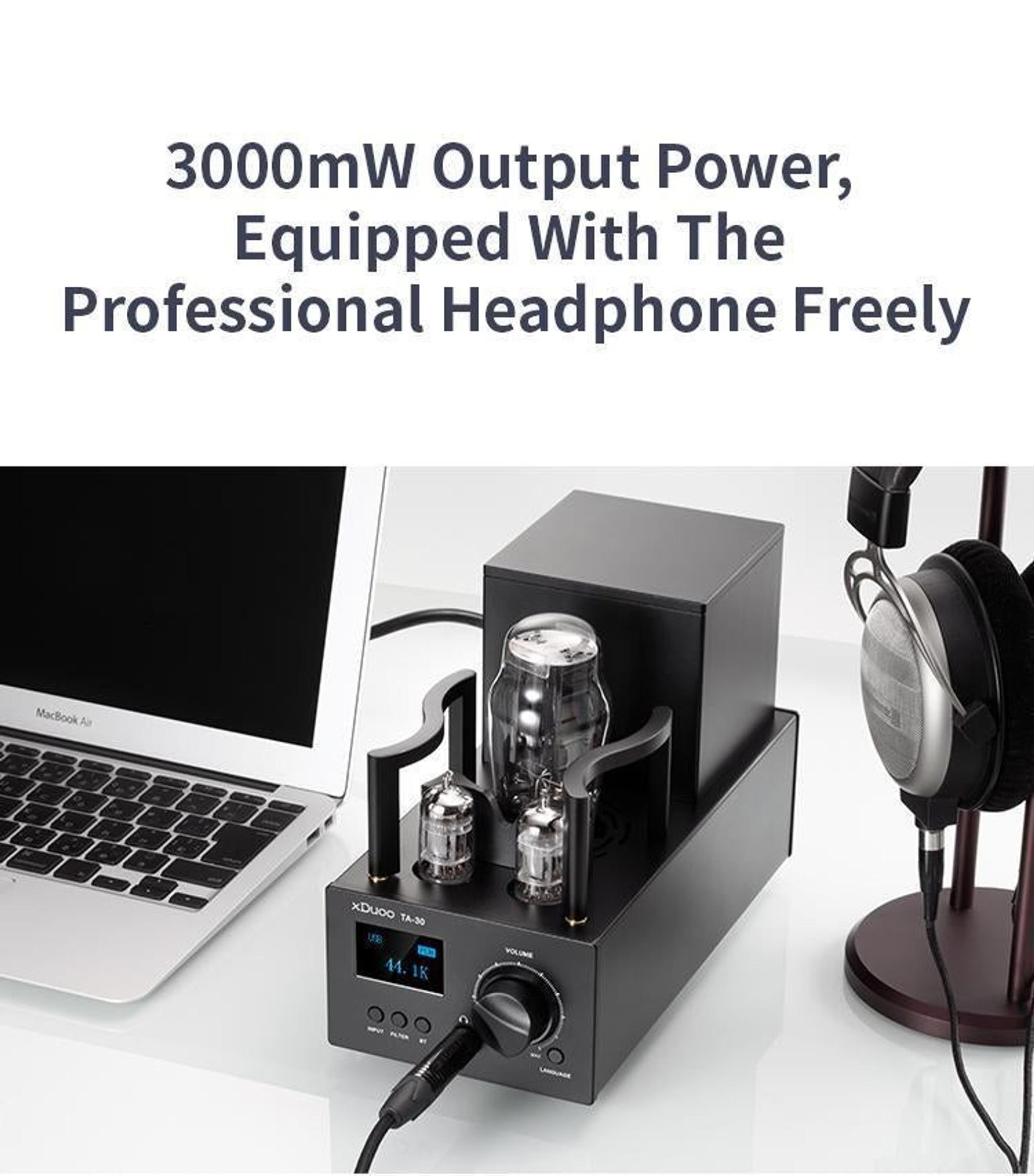 xDuoo TA-30 Tube Headphone Amp thumbnail 6