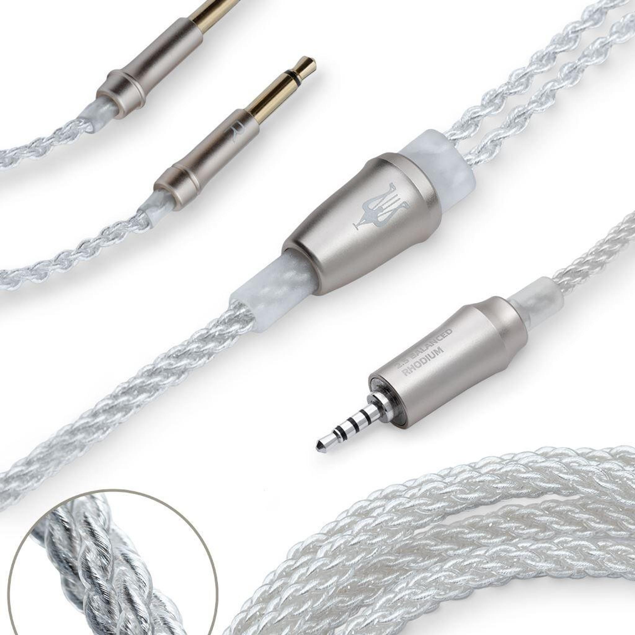 Meze Audio 99 Series Silver Replacement cable (2.5mm, 3.5mm or 4.4mm) thumbnail 2