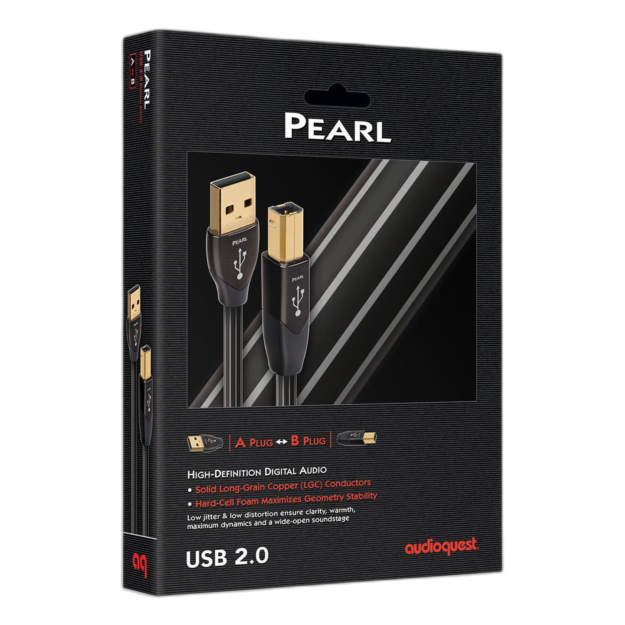 AudioQuest Pearl USB-A to USB-B Cable - 4.92ft. (1.5m) thumbnail 4