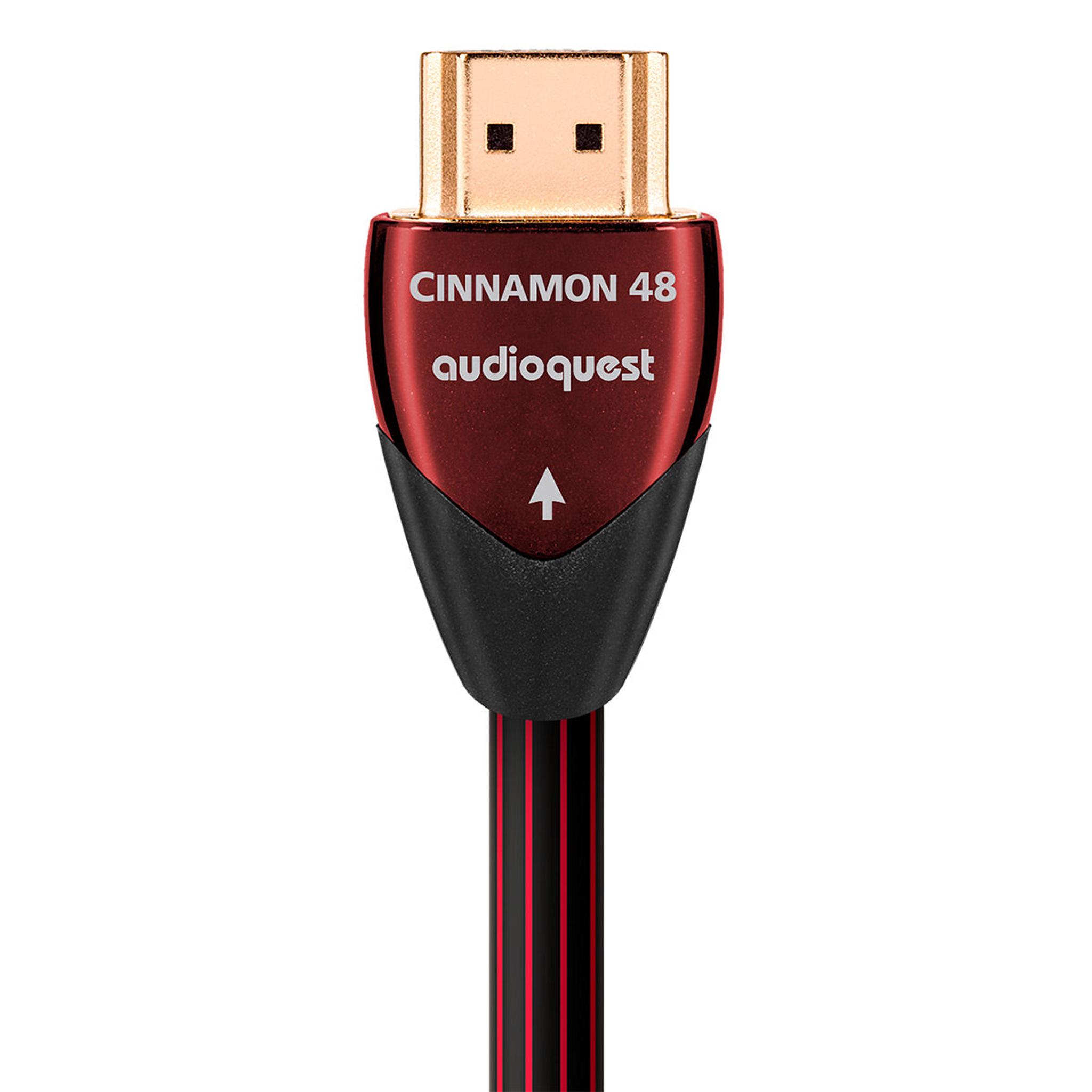 AudioQuest Cinnamon 48 8K-10K 48Gbps Ultra High Speed HDMI Cable - 16.4 ft. (5m) - Image 1