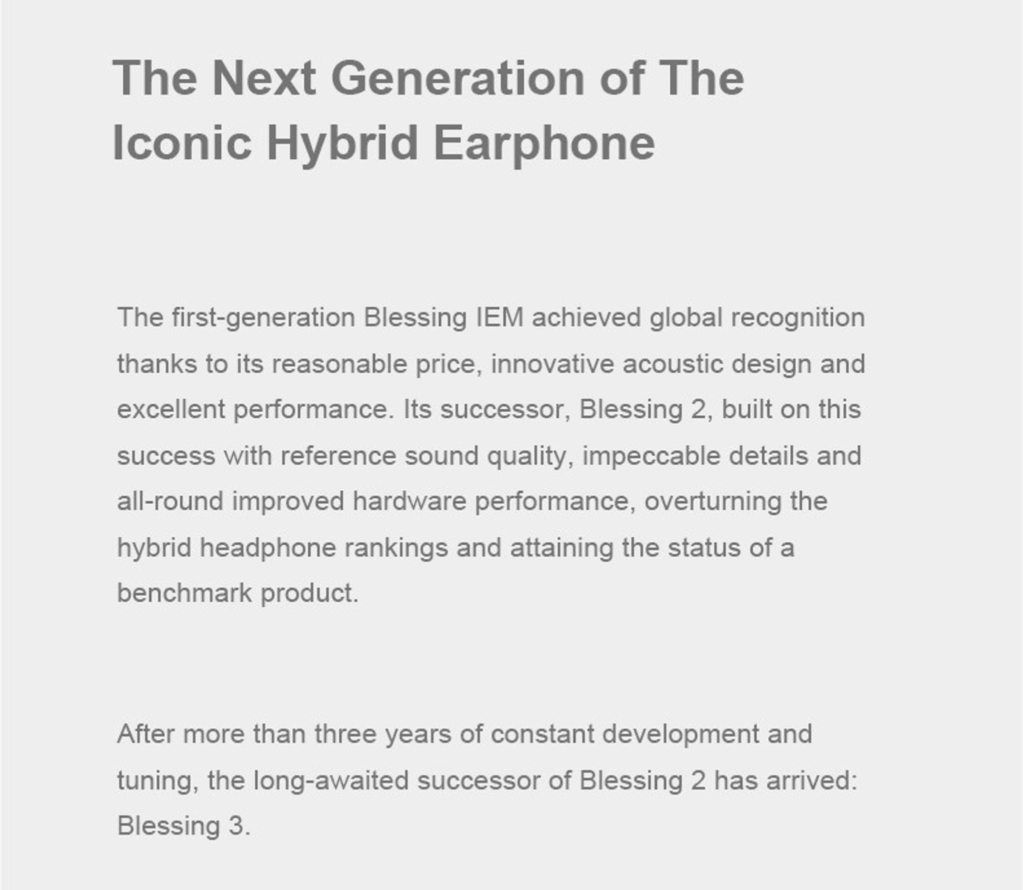 Moondrop Blessing 3 In-Ear Monitor (IEM) Hybrid Earphones thumbnail 5
