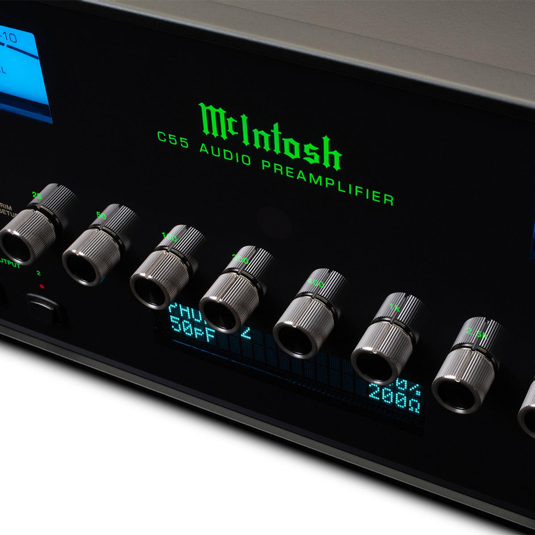 McIntosh C55 2-Channel Solid State Preamplifier thumbnail 10