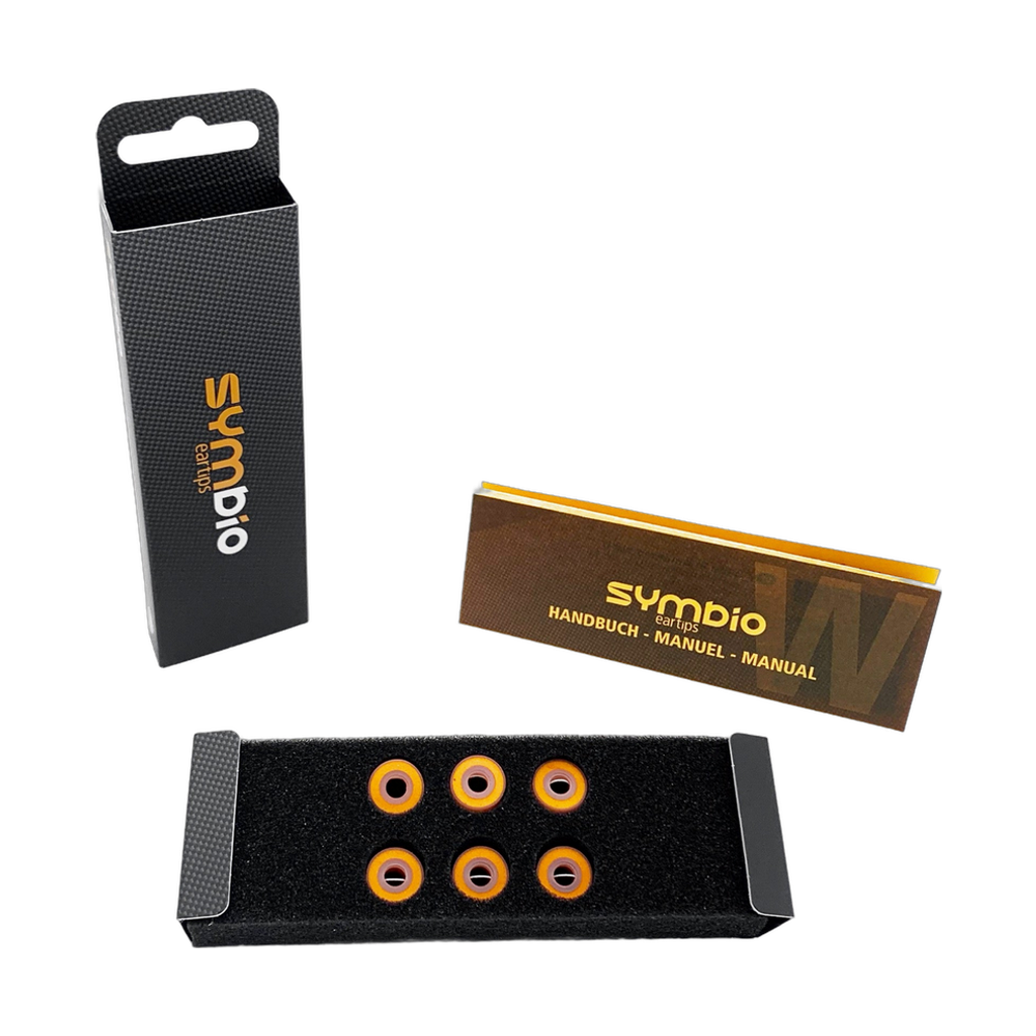 Symbio W Eartips | Hybrid Silcone/Foam Eartips