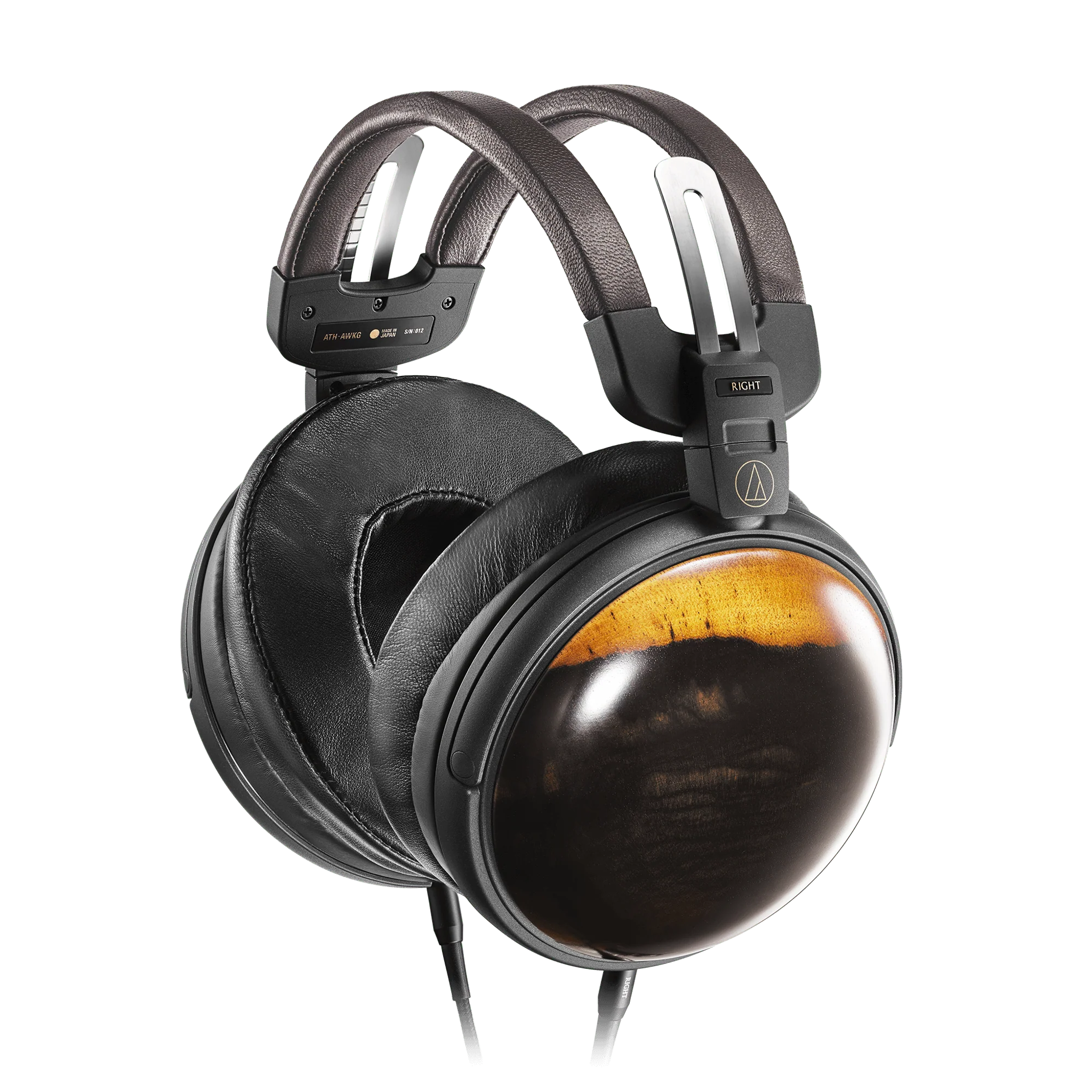 Audio-Technica NARUKAMI ATH-AWKG Audiophile Closed-back Dynamic Wooden Headphones