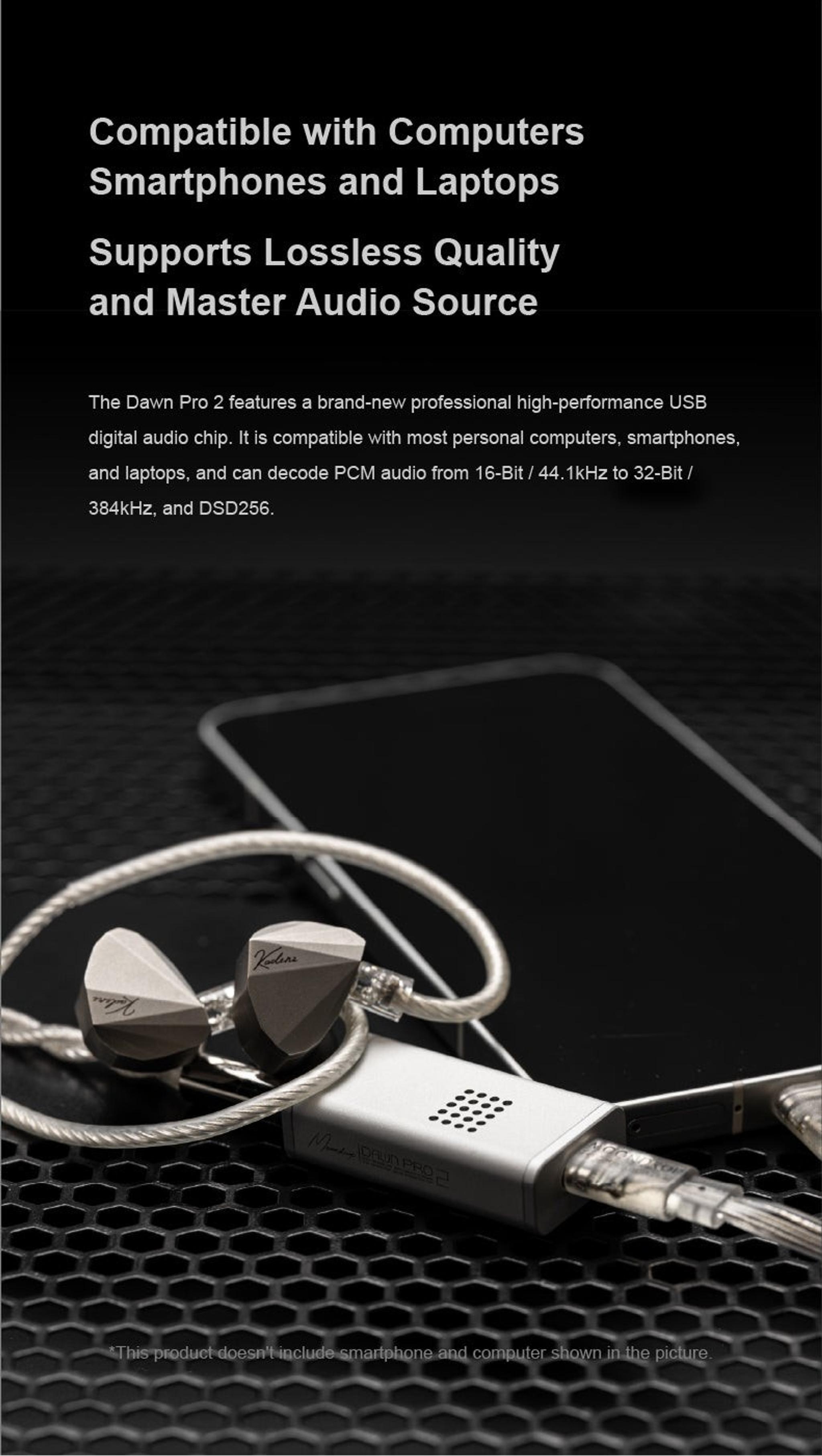 Moondrop Dawn Pro 2 Dual Portable DAC/Amp thumbnail 5