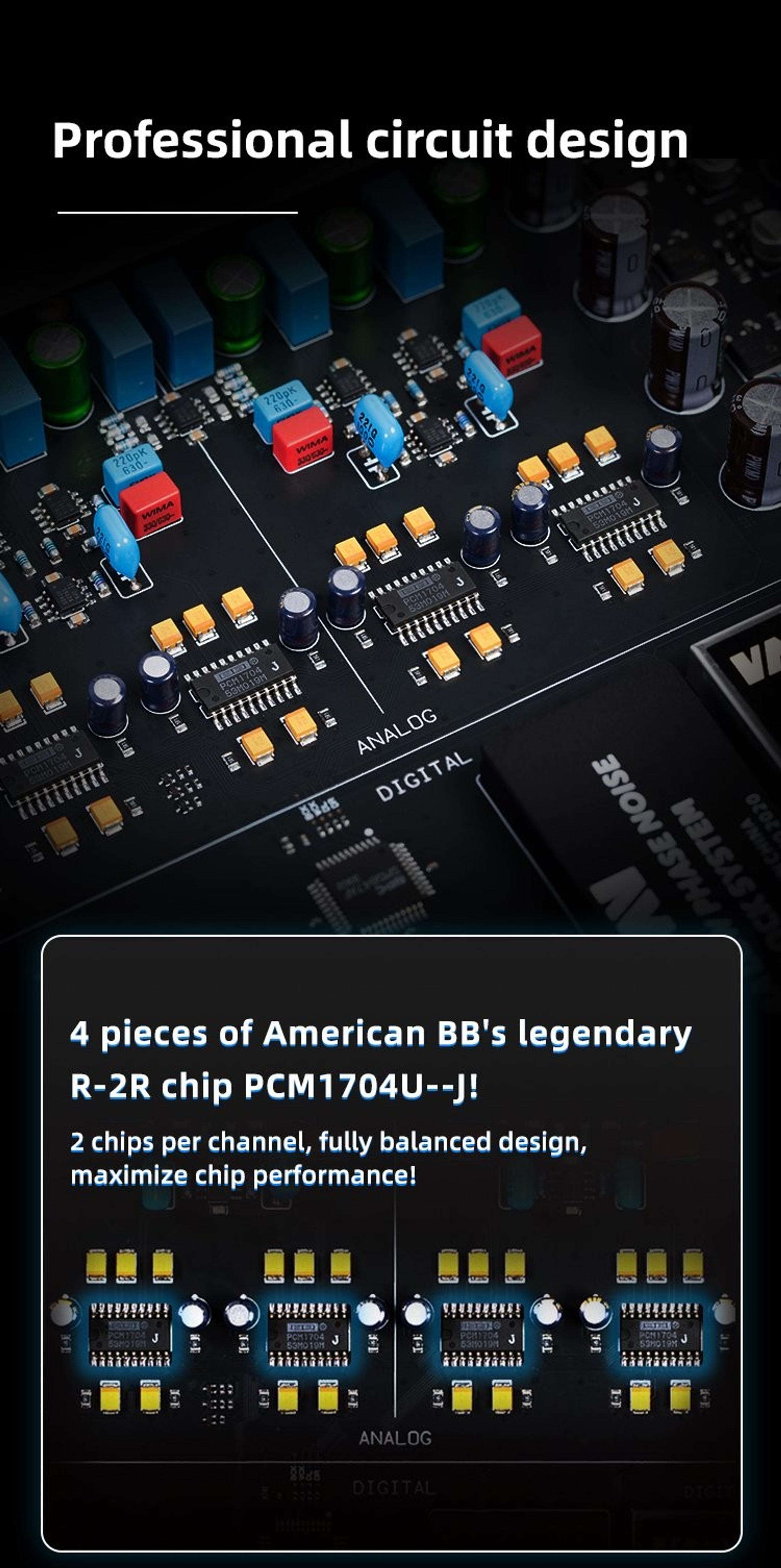 SMSL VMV D3 Advanced R-2R DAC (Digital-to-Analog Converter) thumbnail 7