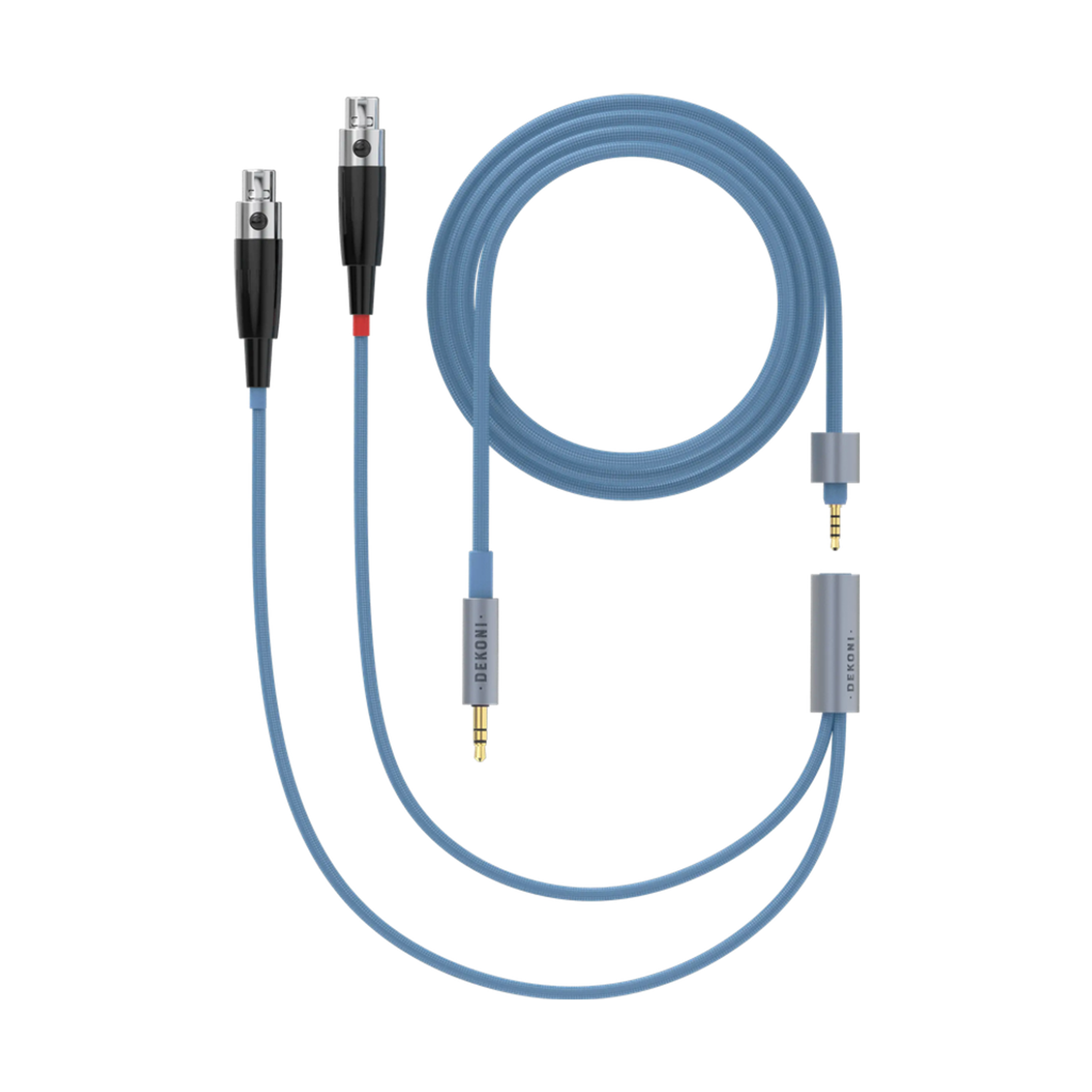 Dekoni Audio Ensemble 1/8" 64" Nylon Jacket Cable with 4-pin Mini XLR Headphone Connectors