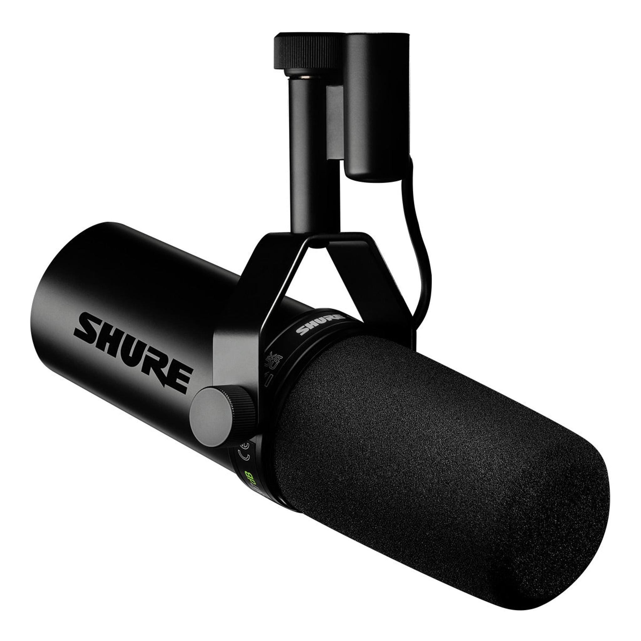 Shure SM7dB Cardioid Dynamic Vocal Microphone with Built-In Active Preamp - Image 1